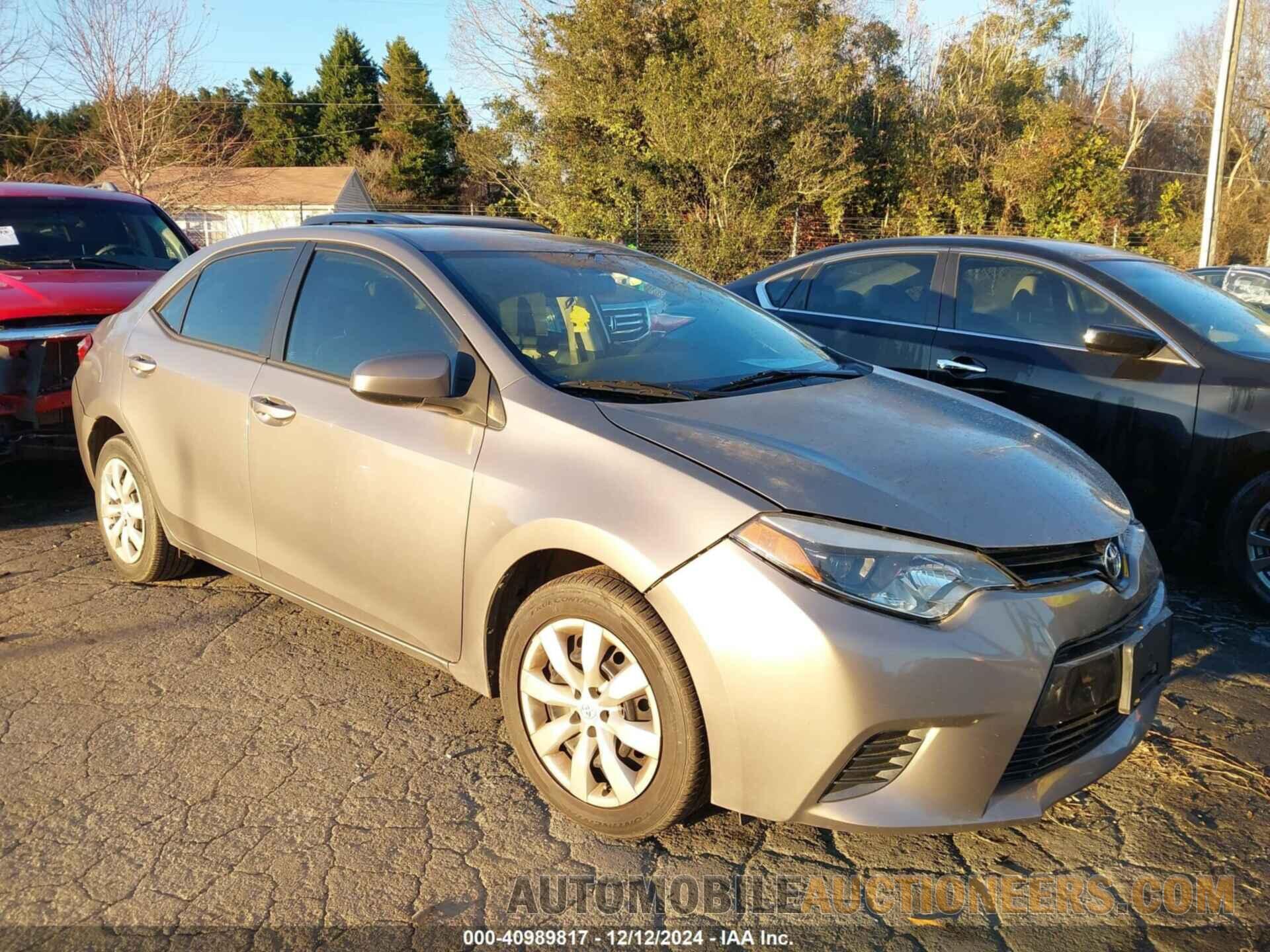 2T1BURHE8FC264020 TOYOTA COROLLA 2015