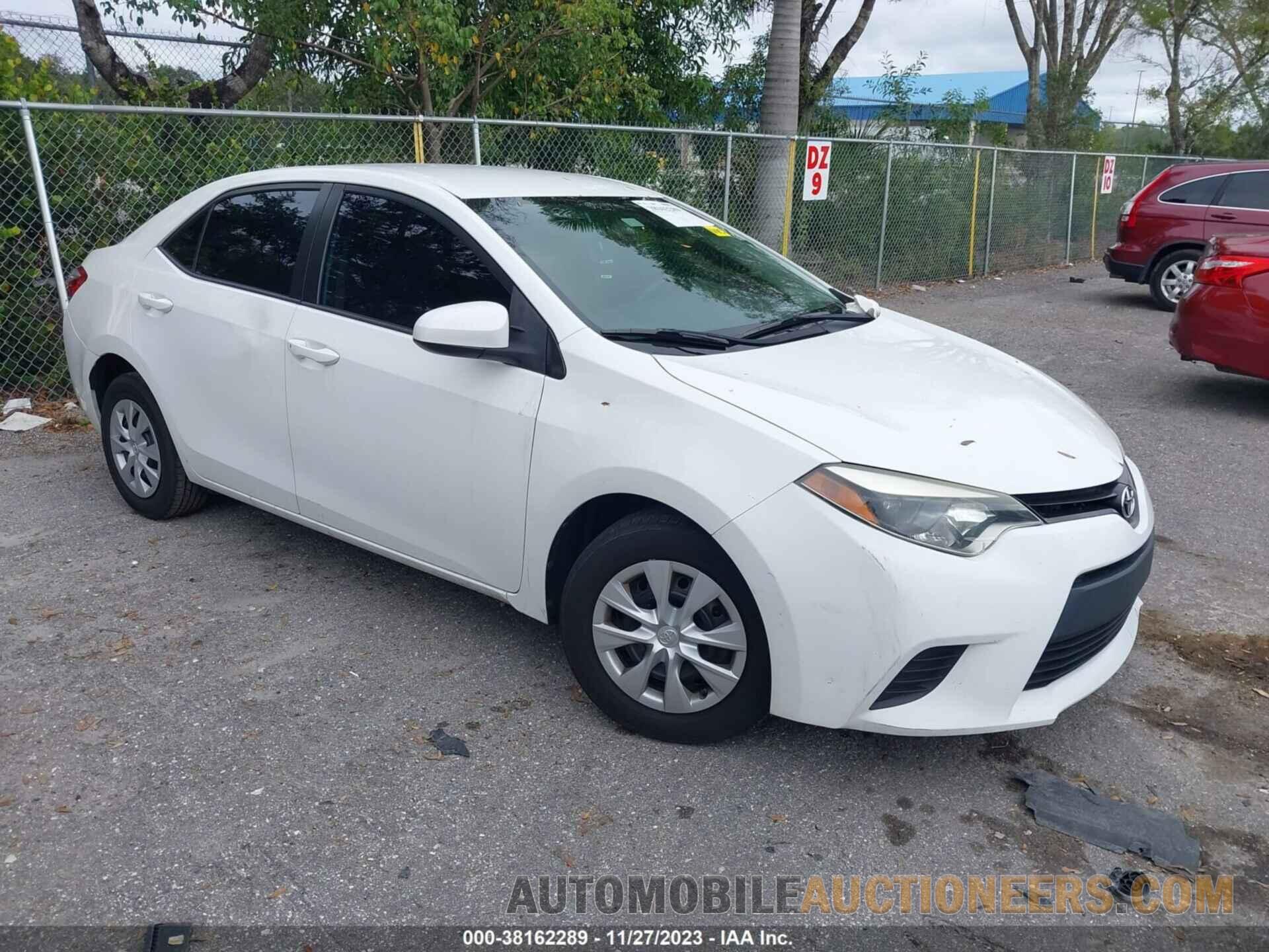 2T1BURHE8FC284008 TOYOTA COROLLA 2015