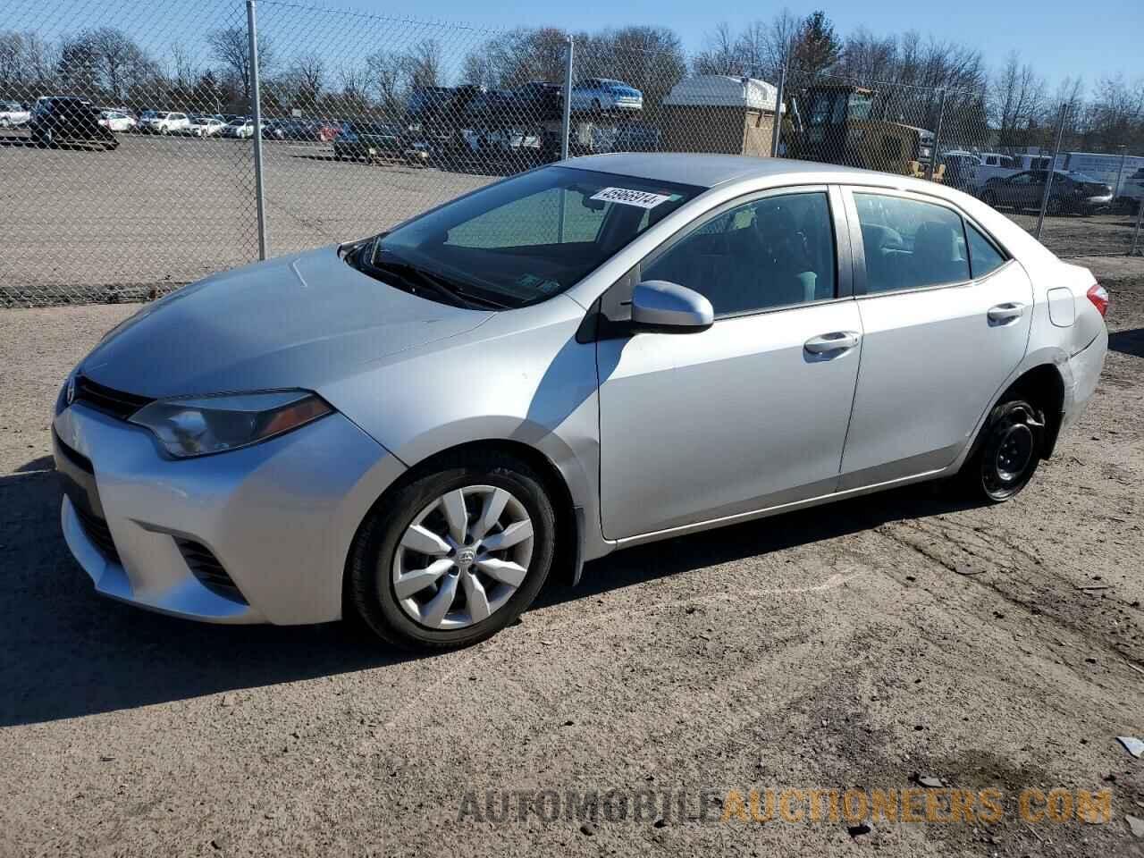 2T1BURHE8FC289256 TOYOTA COROLLA 2015