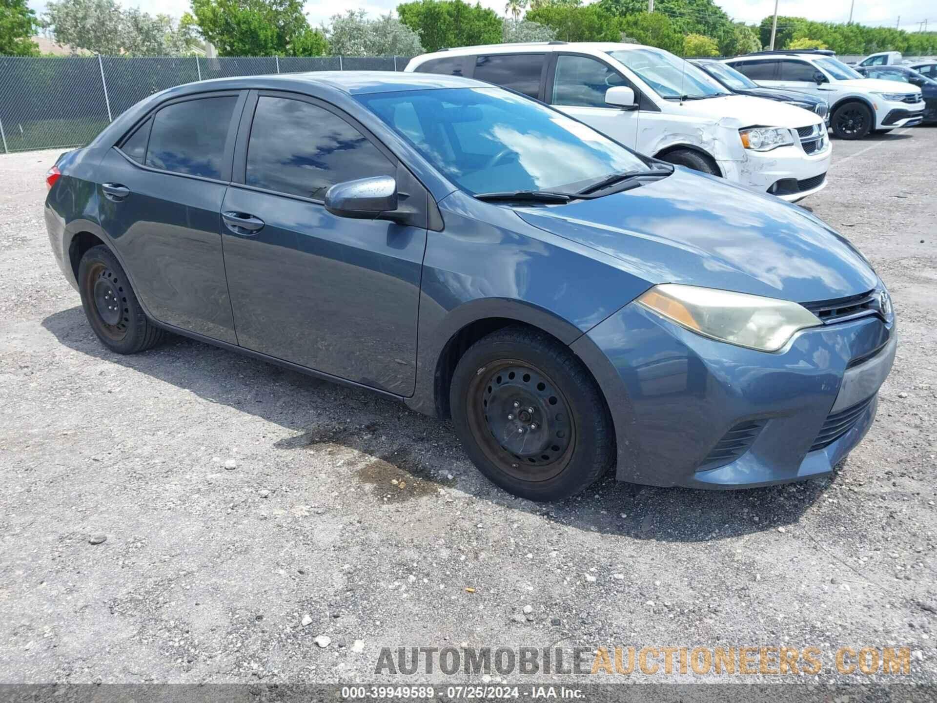 2T1BURHE8FC294019 TOYOTA COROLLA 2015