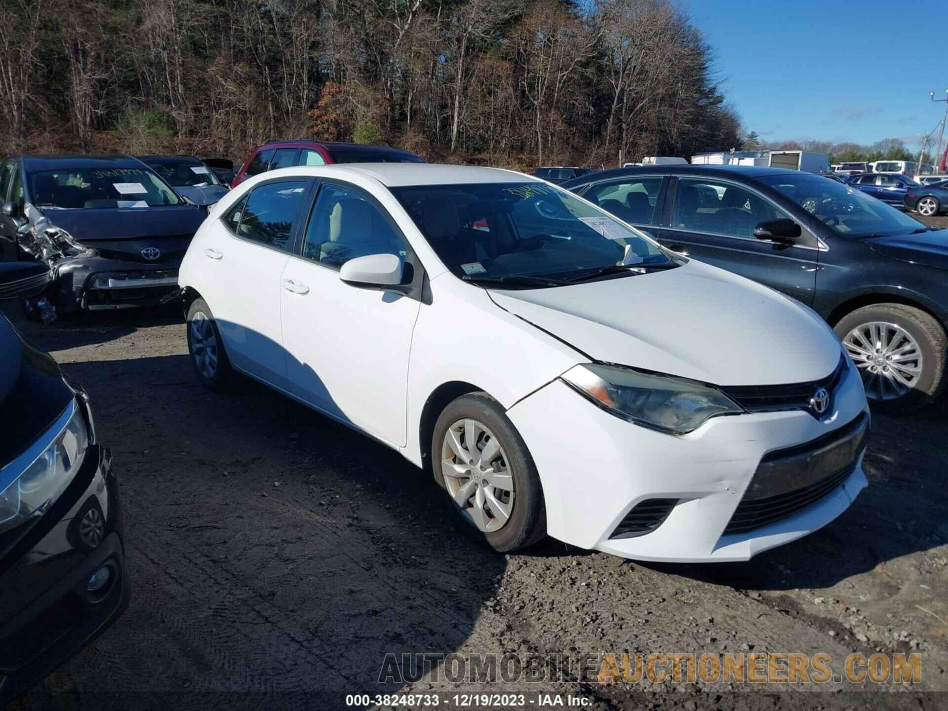 2T1BURHE8FC308582 TOYOTA COROLLA 2015