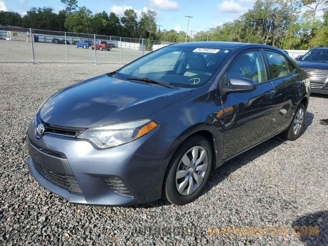 2T1BURHE8FC315029 TOYOTA COROLLA 2015