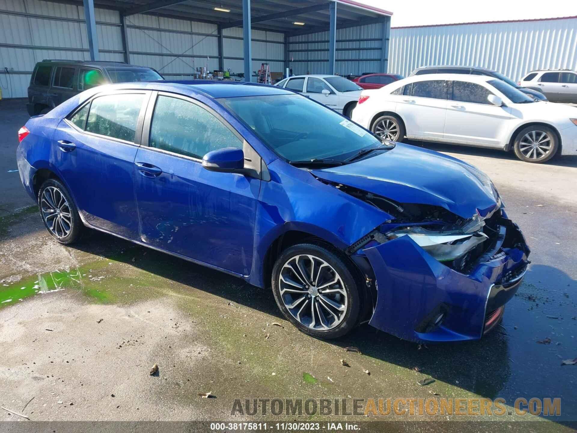 2T1BURHE8FC319288 TOYOTA COROLLA 2015