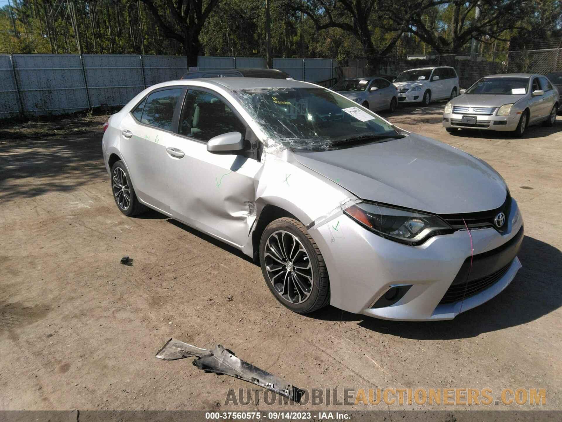 2T1BURHE8FC332526 TOYOTA COROLLA 2015