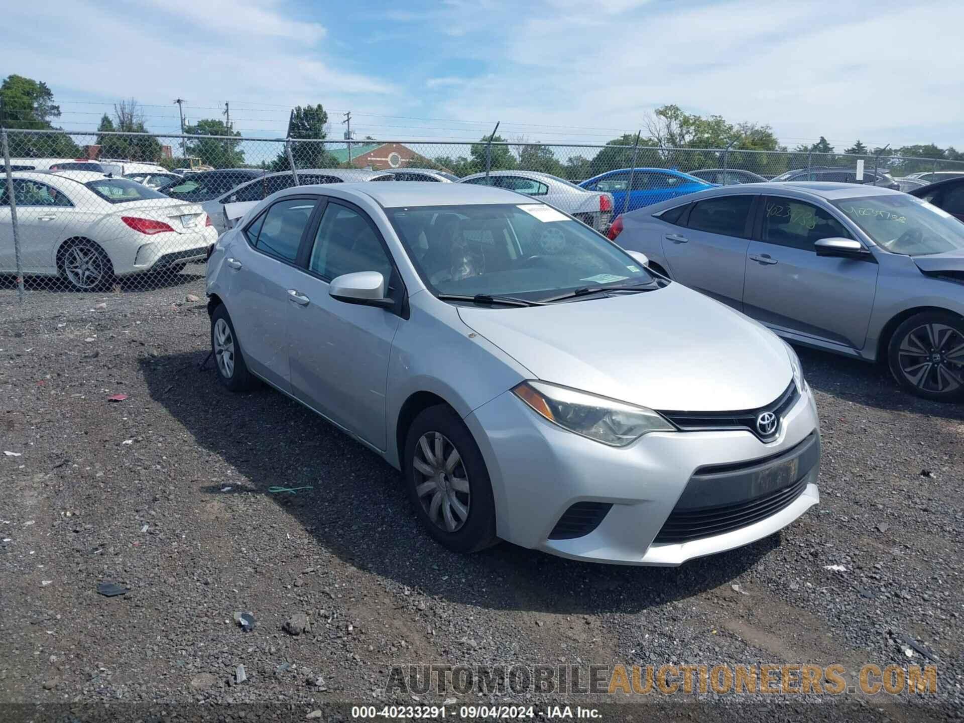 2T1BURHE8FC334485 TOYOTA COROLLA 2015