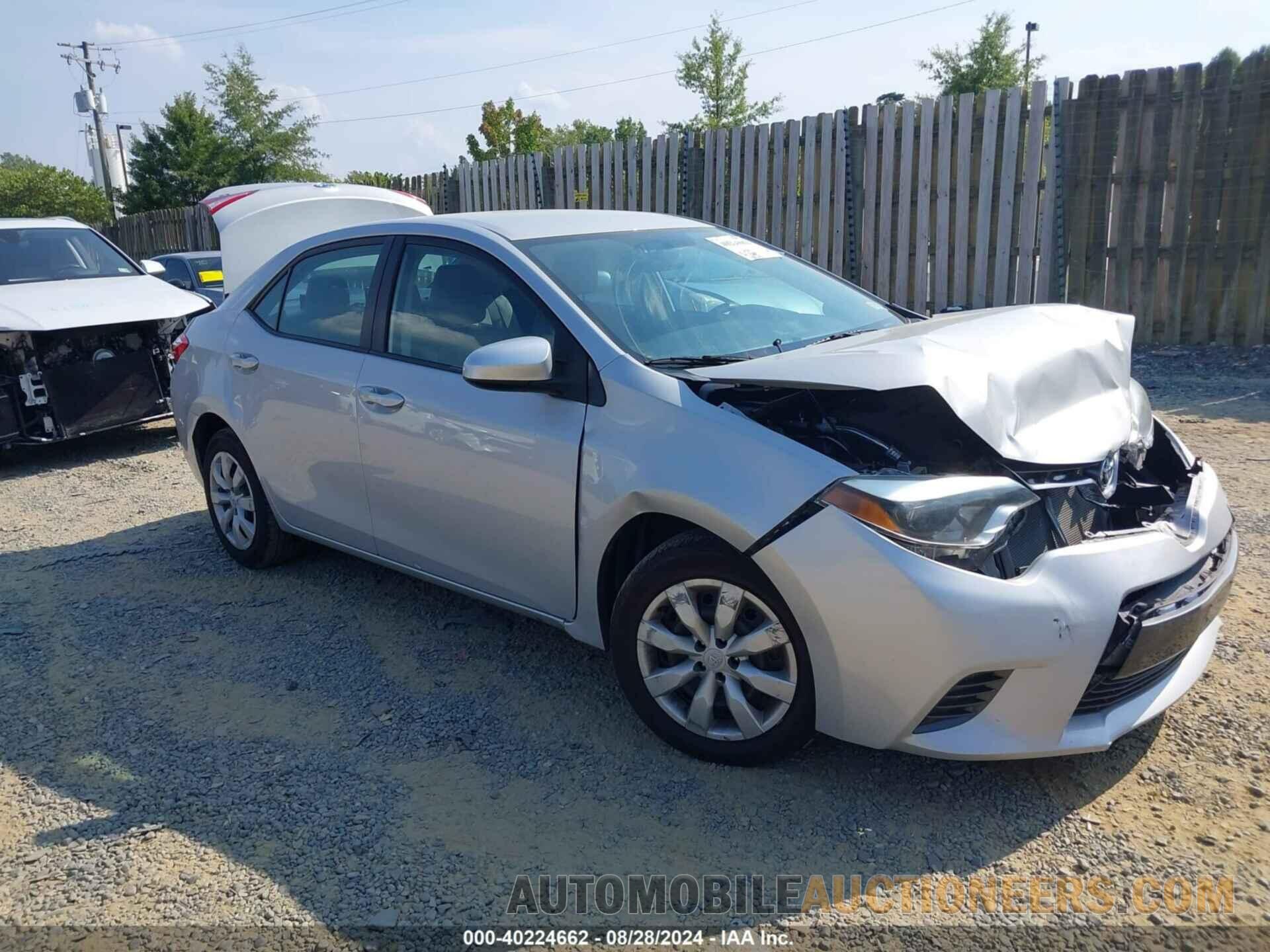 2T1BURHE8FC338231 TOYOTA COROLLA 2015