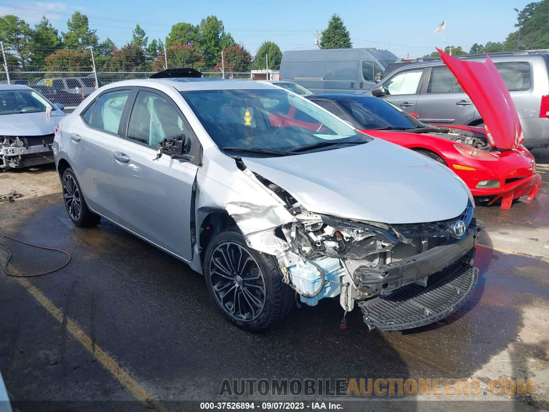 2T1BURHE8FC348189 TOYOTA COROLLA 2015