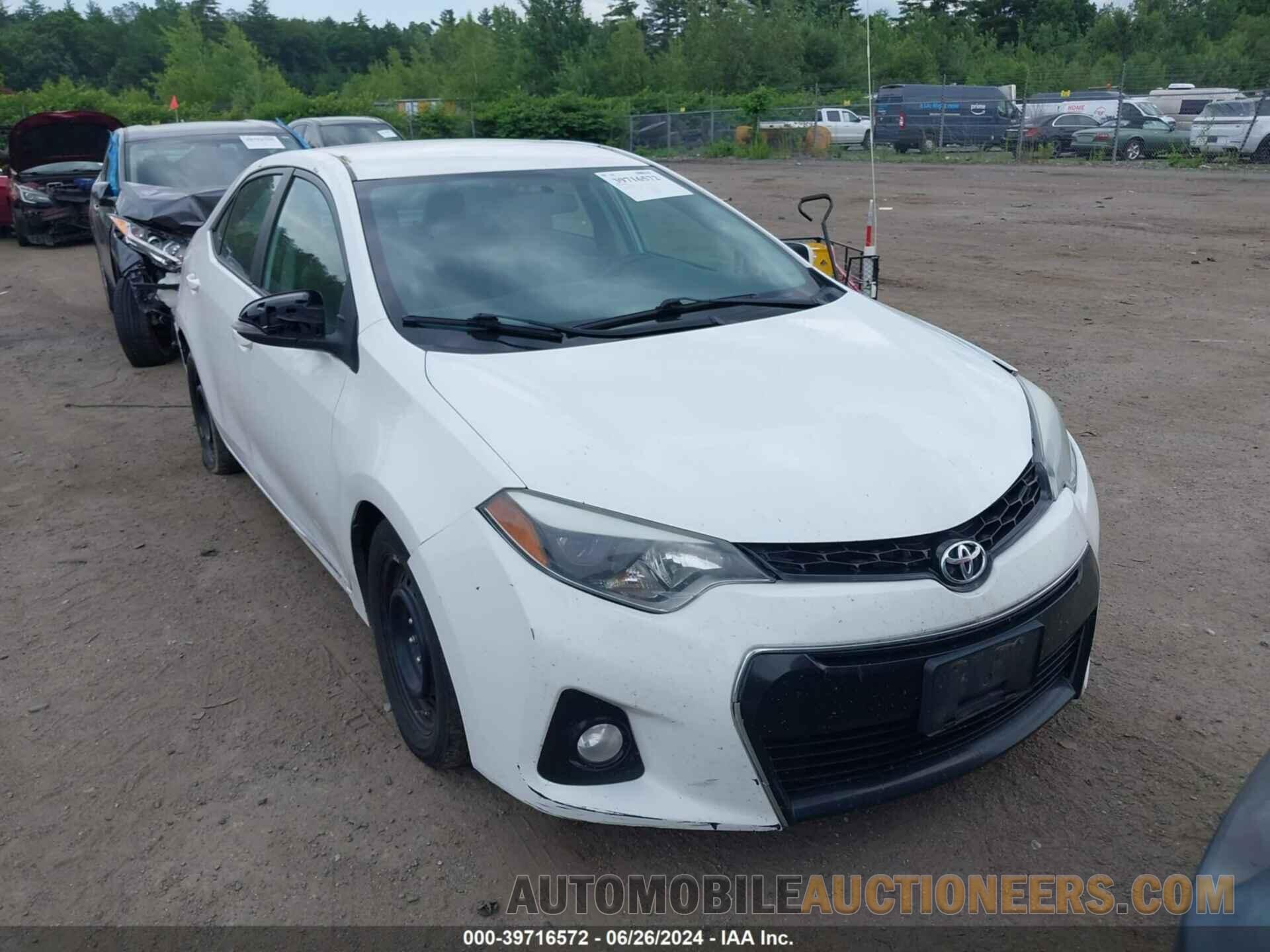 2T1BURHE8FC352016 TOYOTA COROLLA 2015