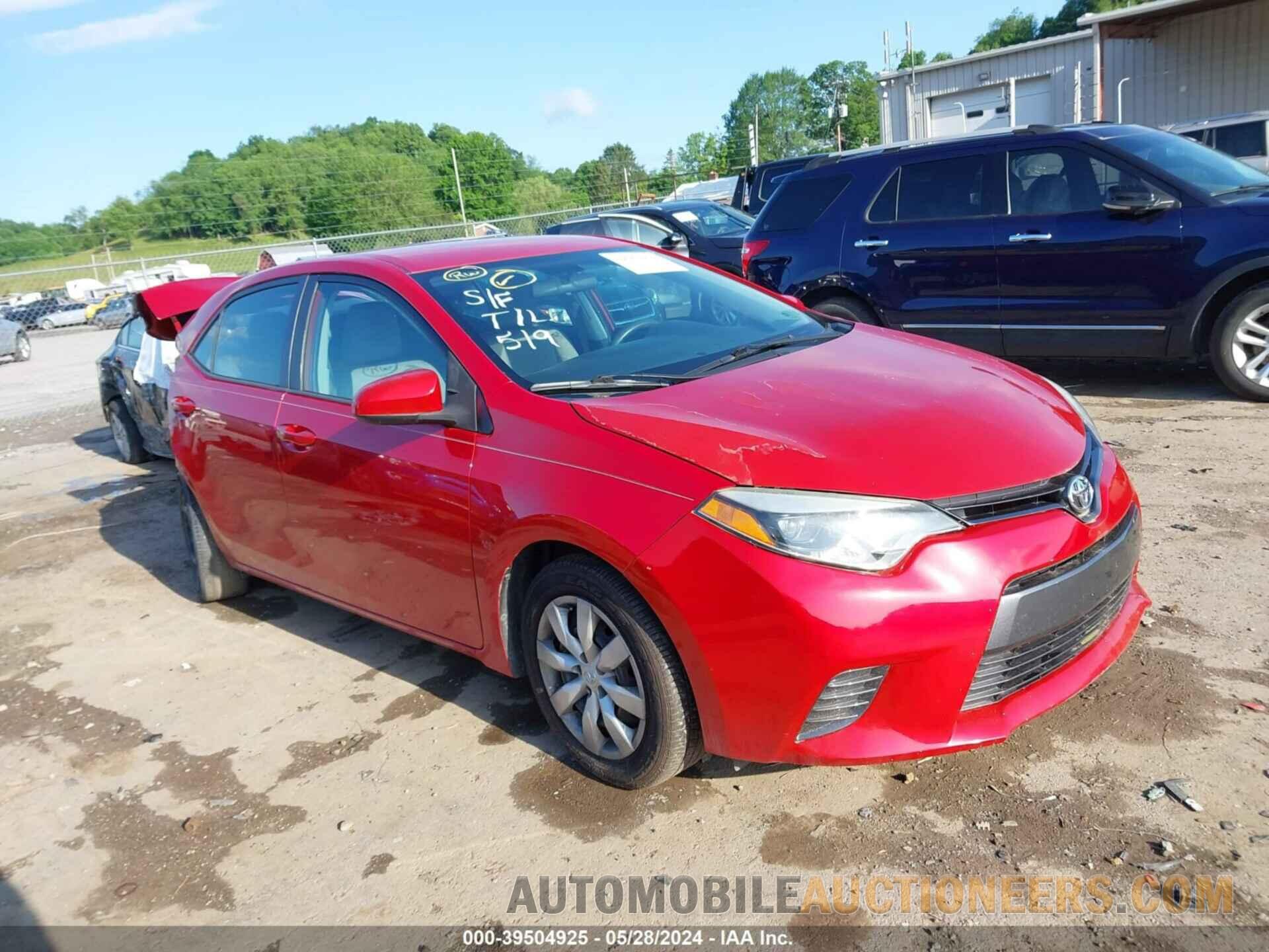 2T1BURHE8FC355188 TOYOTA COROLLA 2015