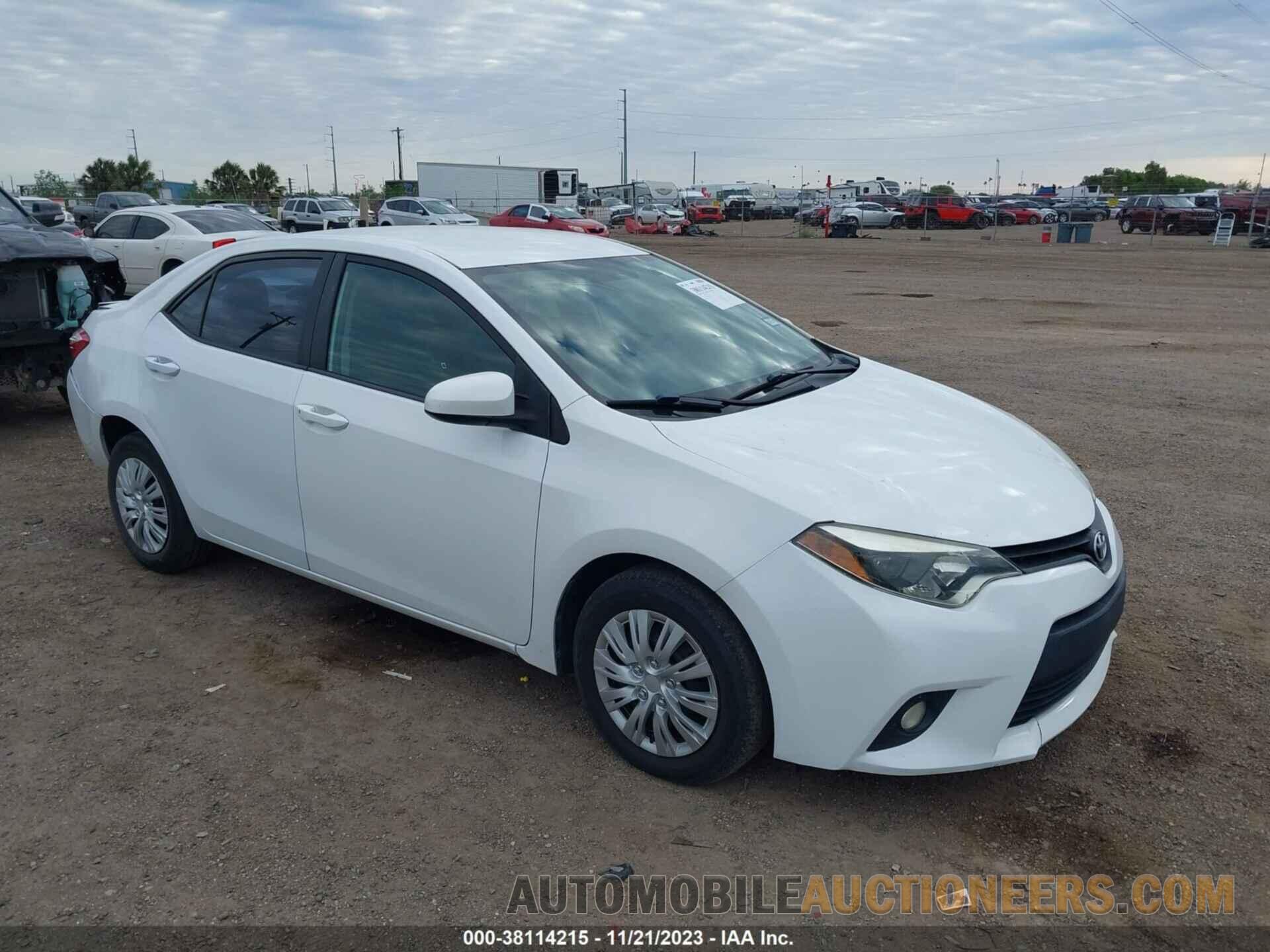 2T1BURHE8FC356308 TOYOTA COROLLA 2015