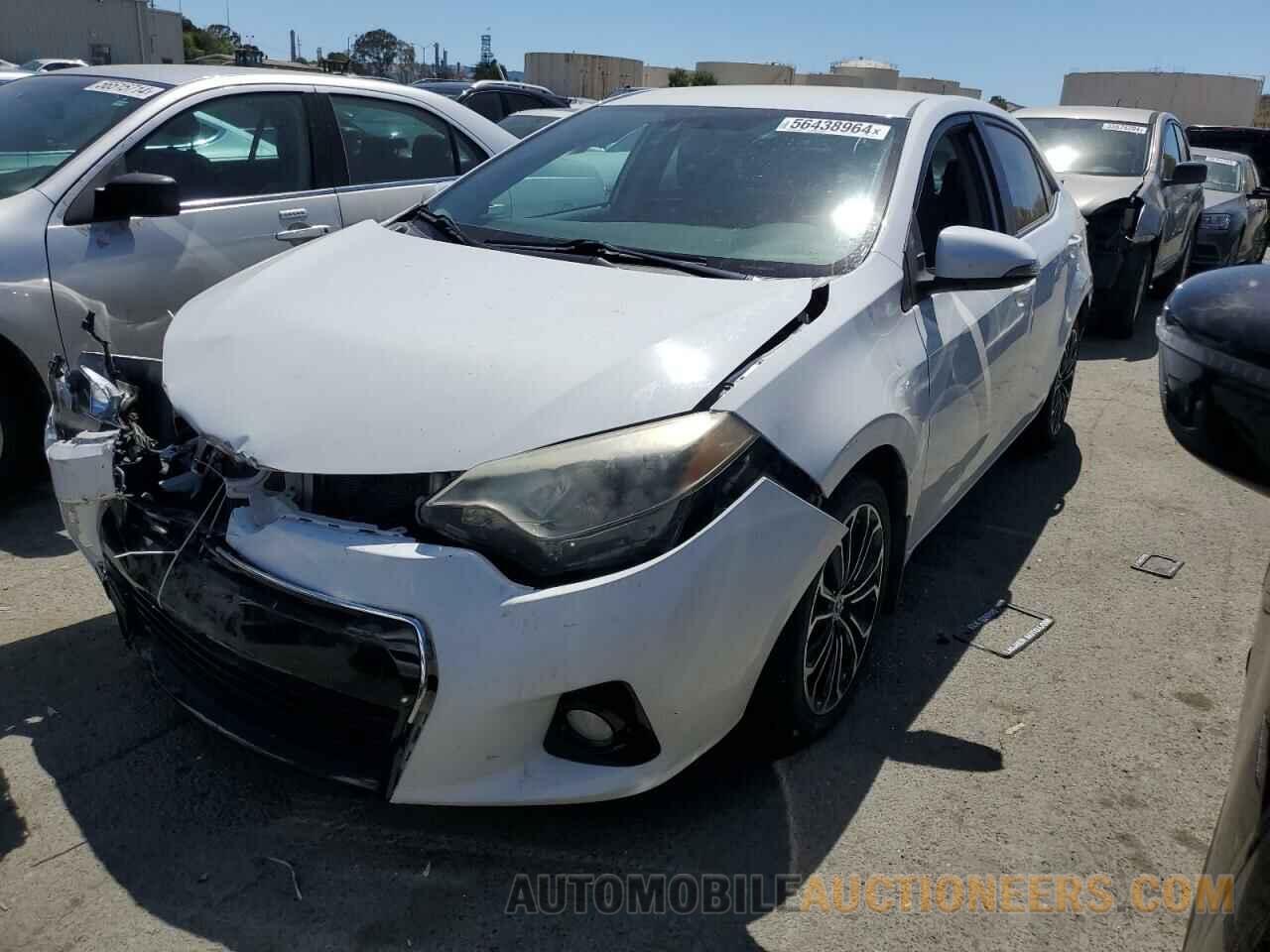 2T1BURHE8FC373562 TOYOTA COROLLA 2015