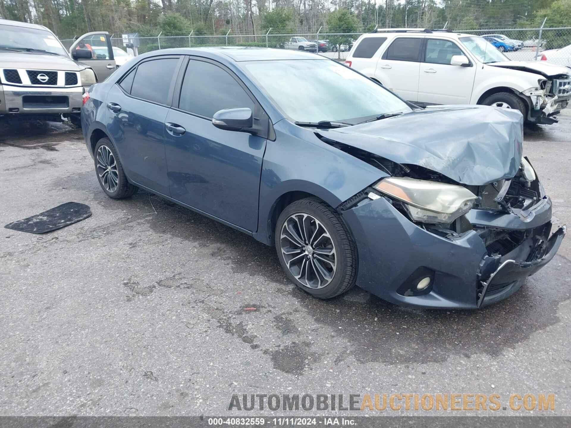 2T1BURHE8FC378535 TOYOTA COROLLA 2015