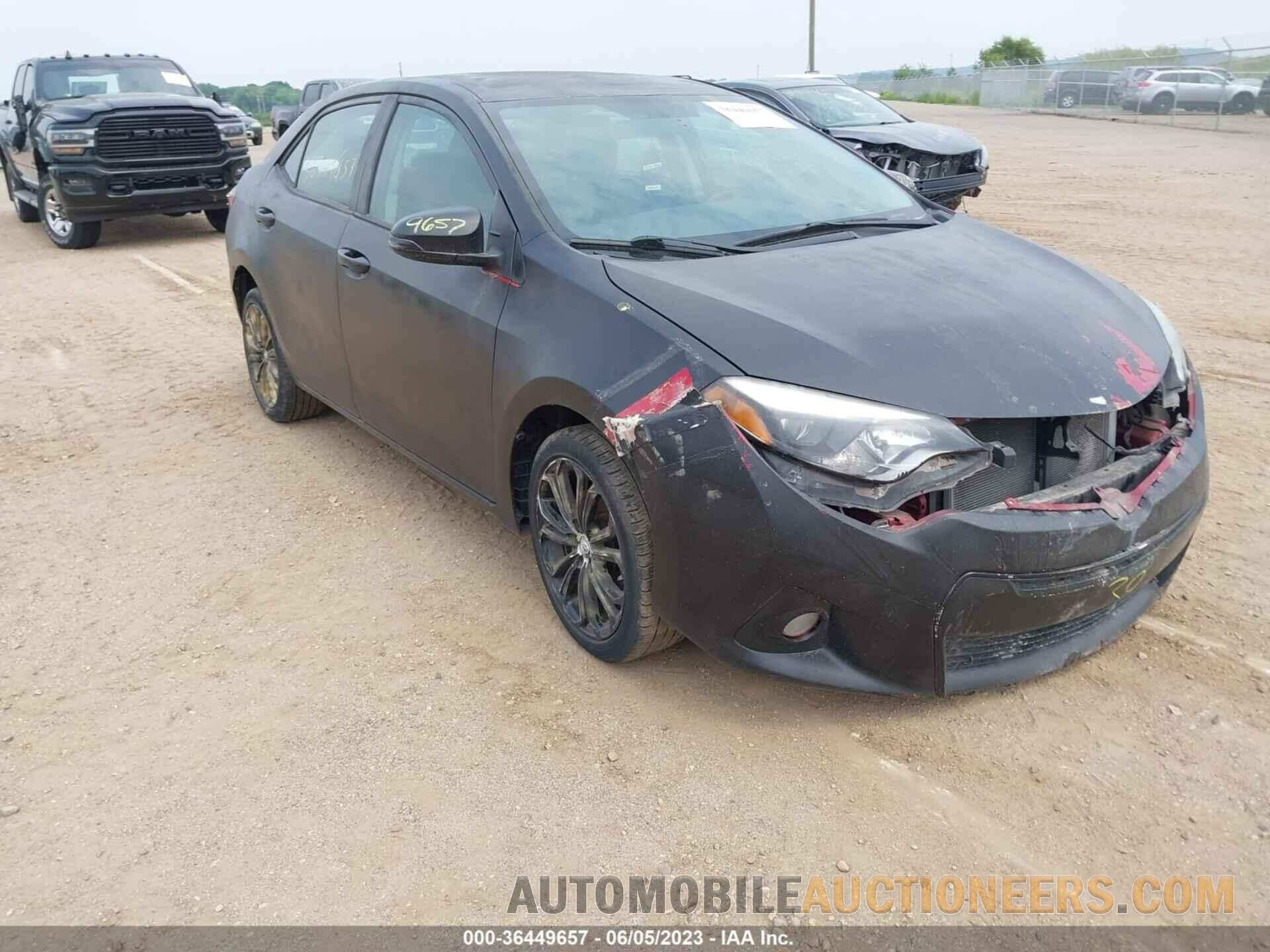 2T1BURHE8FC379281 TOYOTA COROLLA 2015