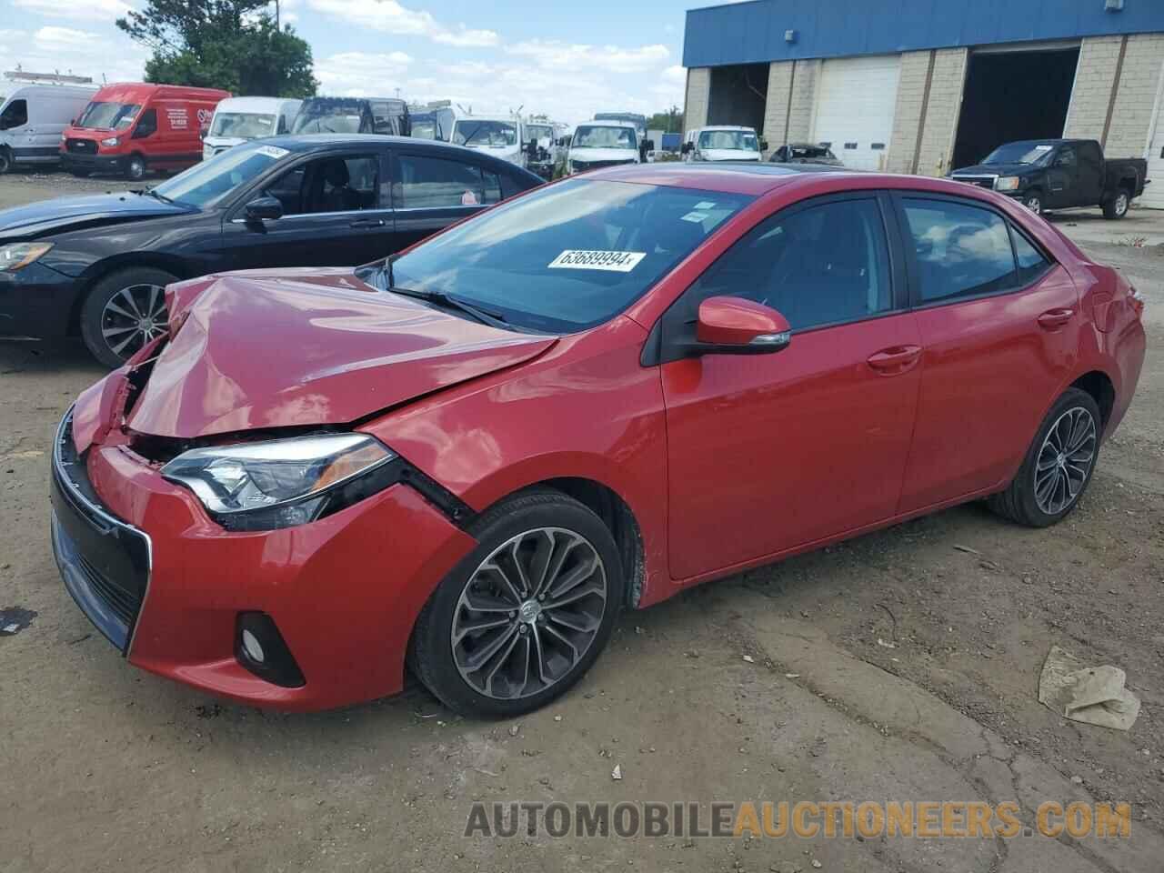 2T1BURHE8FC384562 TOYOTA COROLLA 2015