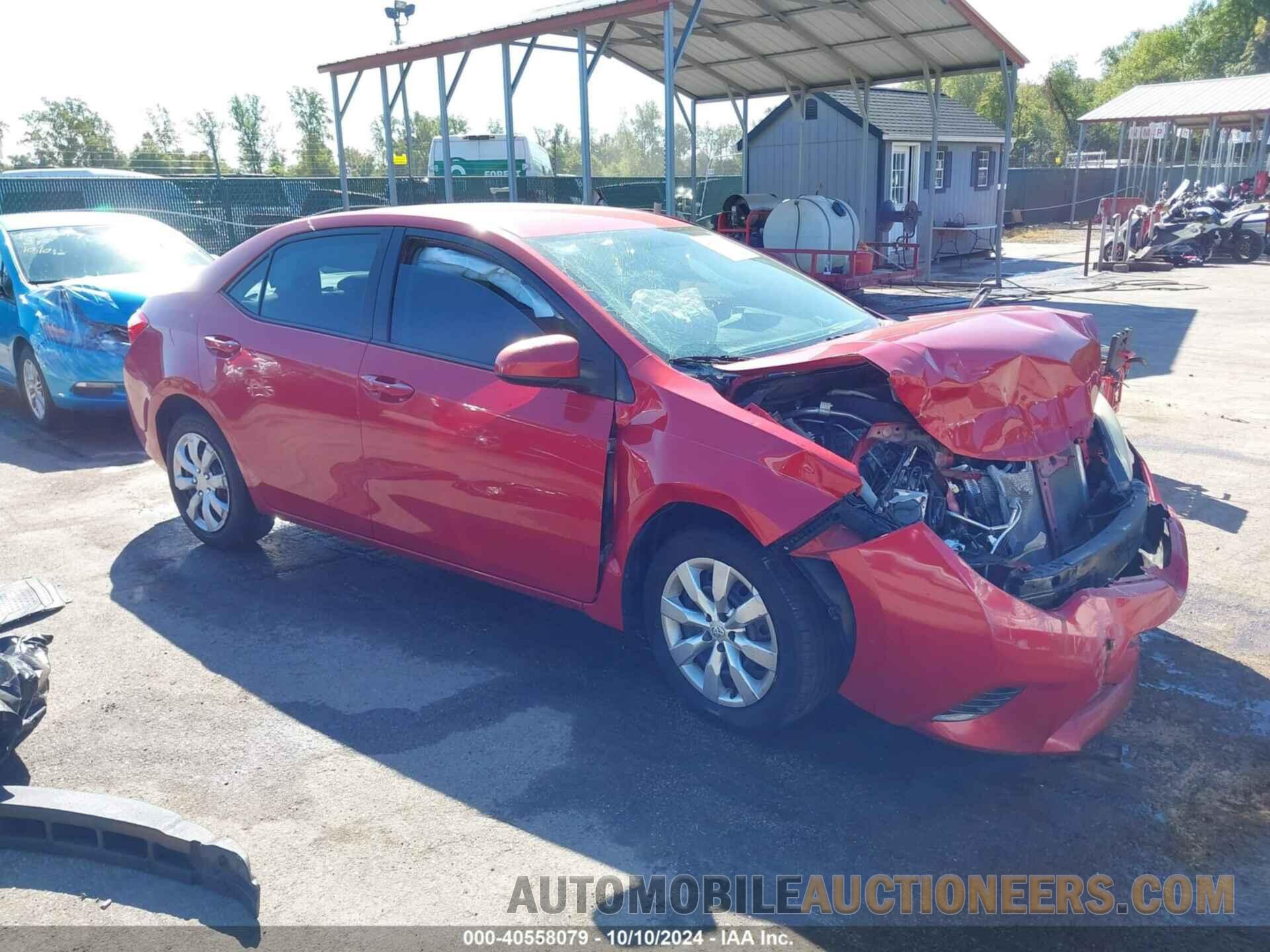 2T1BURHE8FC387607 TOYOTA COROLLA 2015