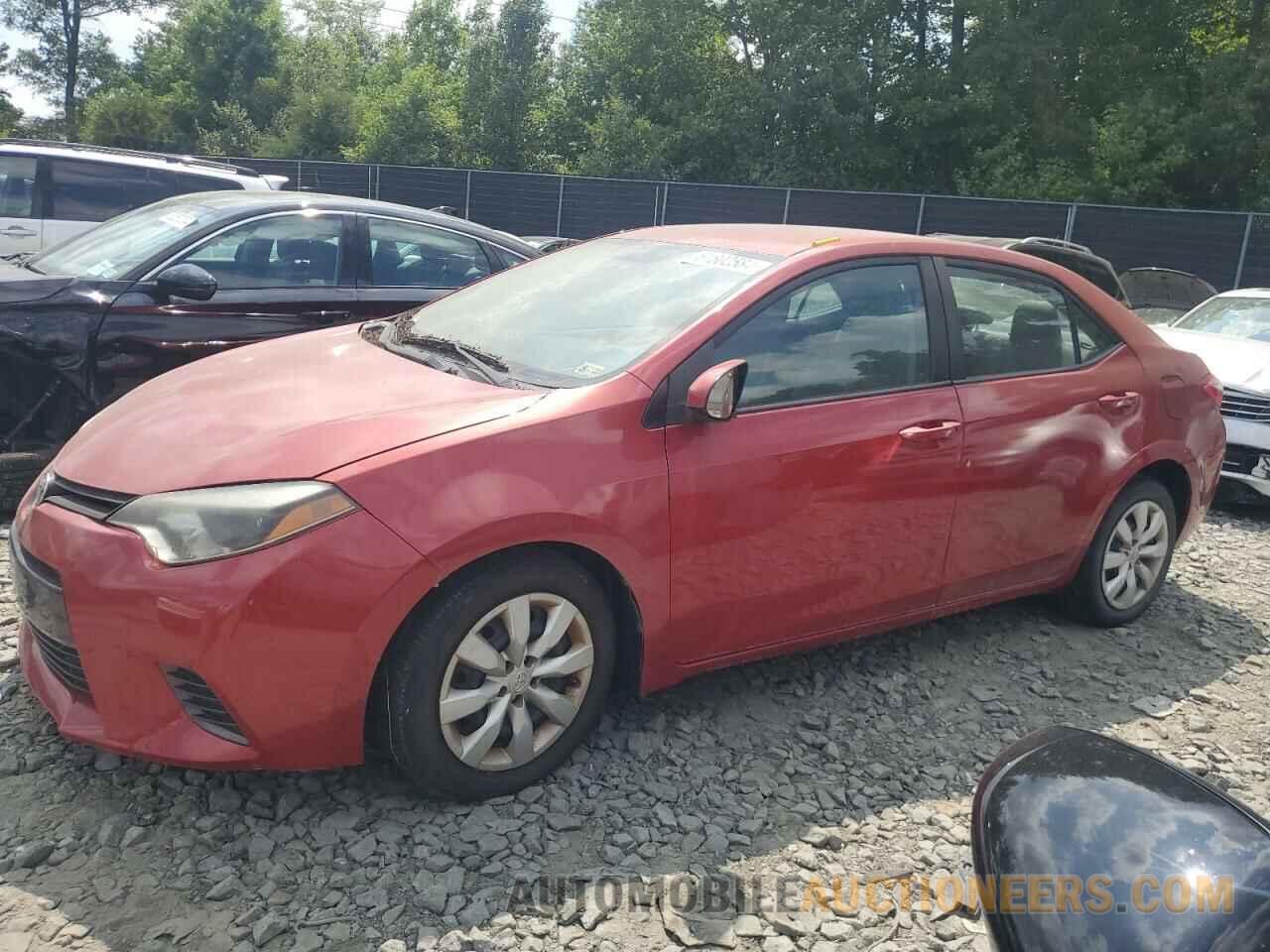 2T1BURHE8FC392726 TOYOTA COROLLA 2015