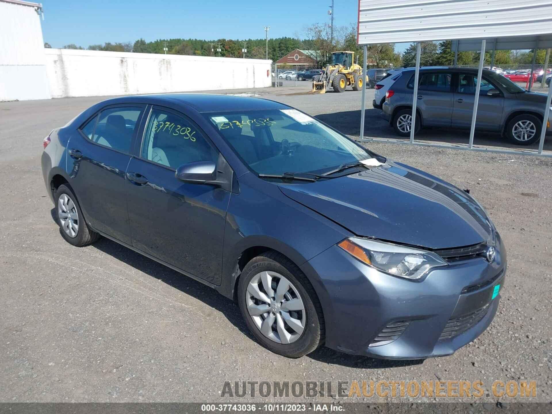 2T1BURHE8FC395559 TOYOTA COROLLA 2015