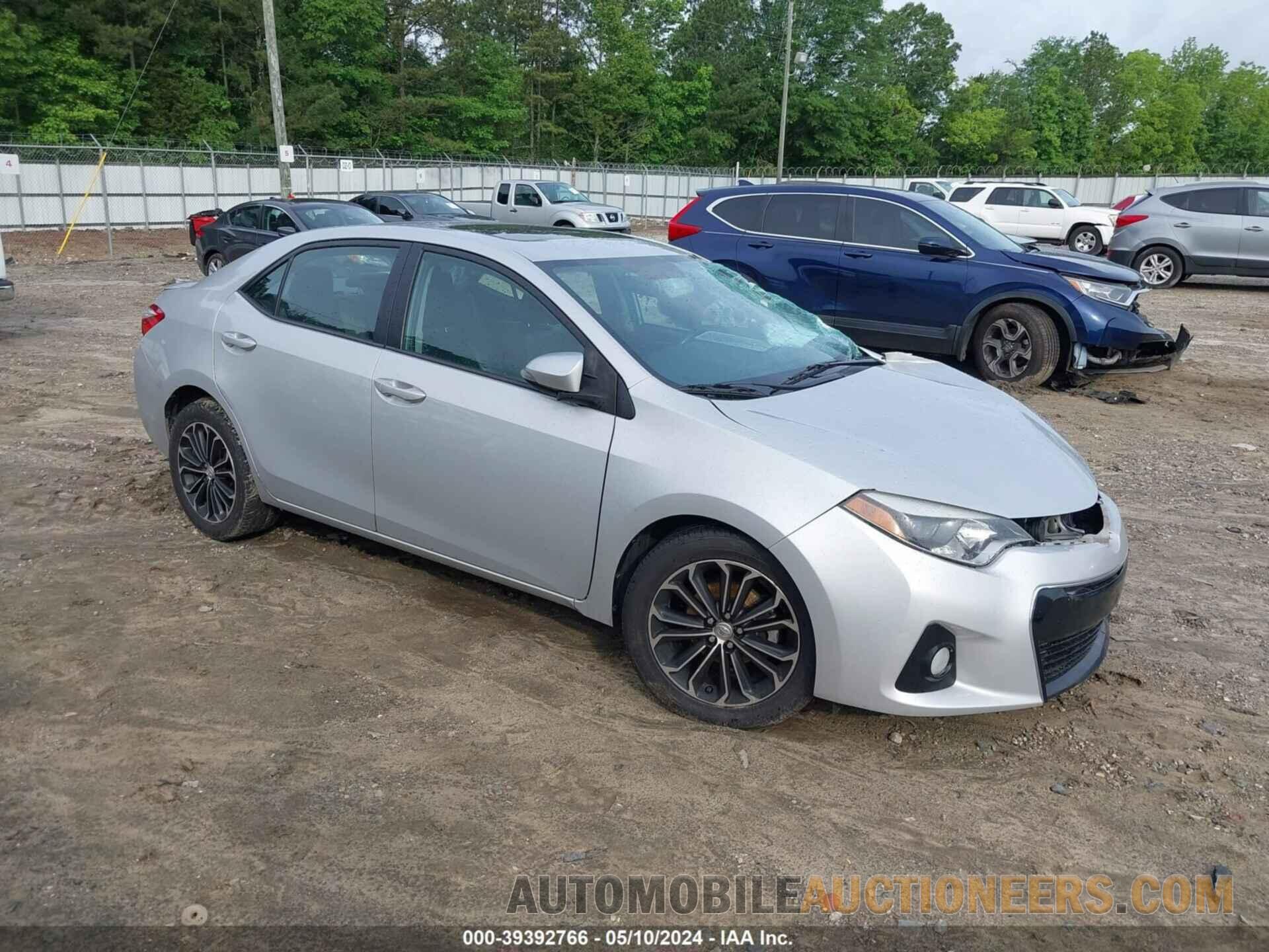 2T1BURHE8FC407015 TOYOTA COROLLA 2015