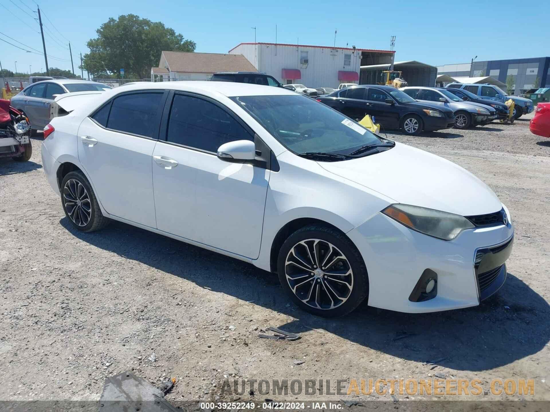 2T1BURHE8FC415499 TOYOTA COROLLA 2015