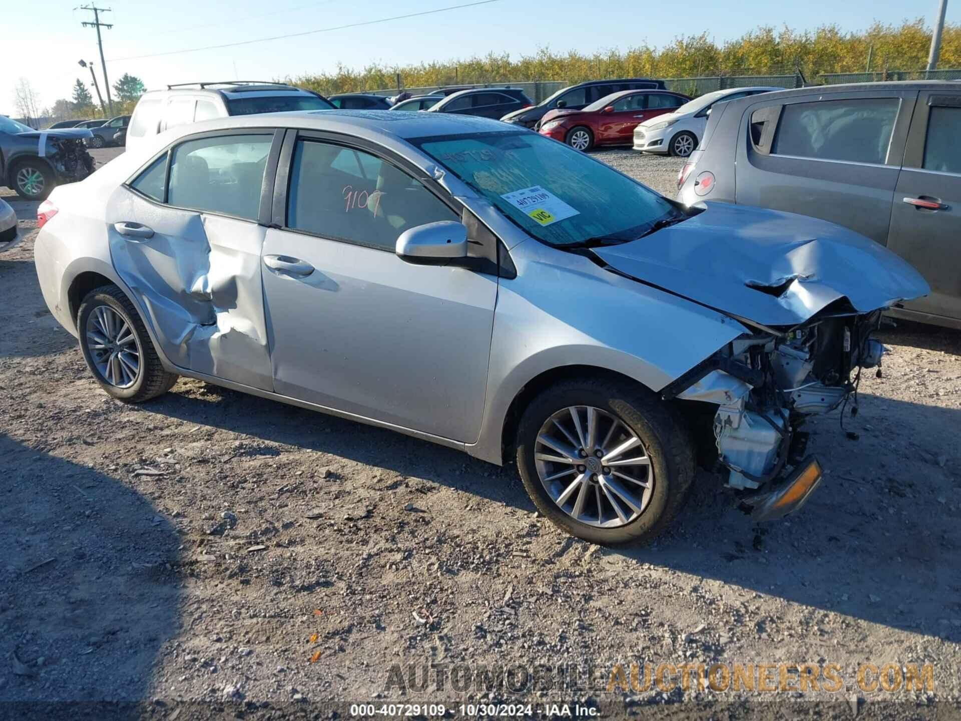 2T1BURHE8FC418211 TOYOTA COROLLA 2015