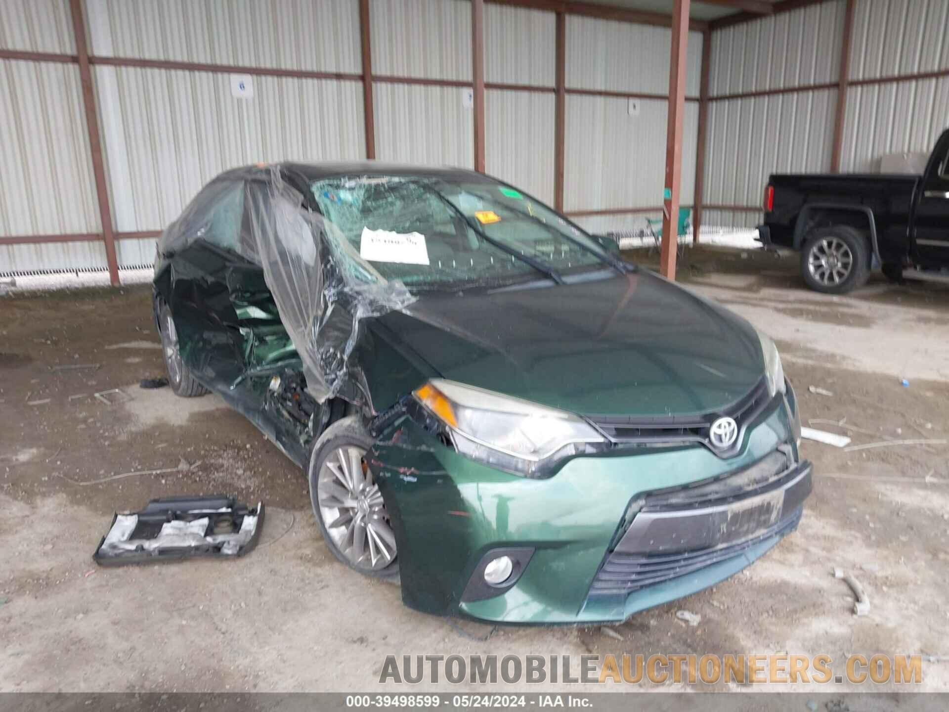 2T1BURHE8FC437521 TOYOTA COROLLA 2015