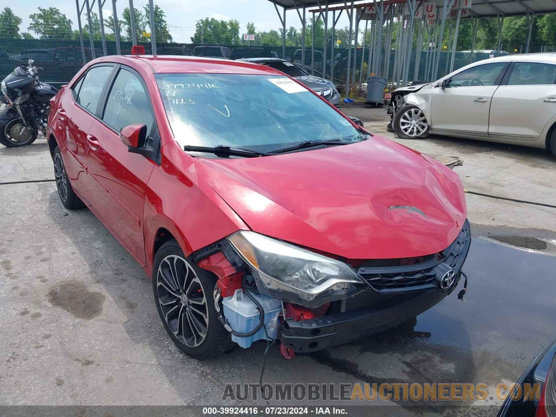 2T1BURHE8FC440614 TOYOTA COROLLA 2015