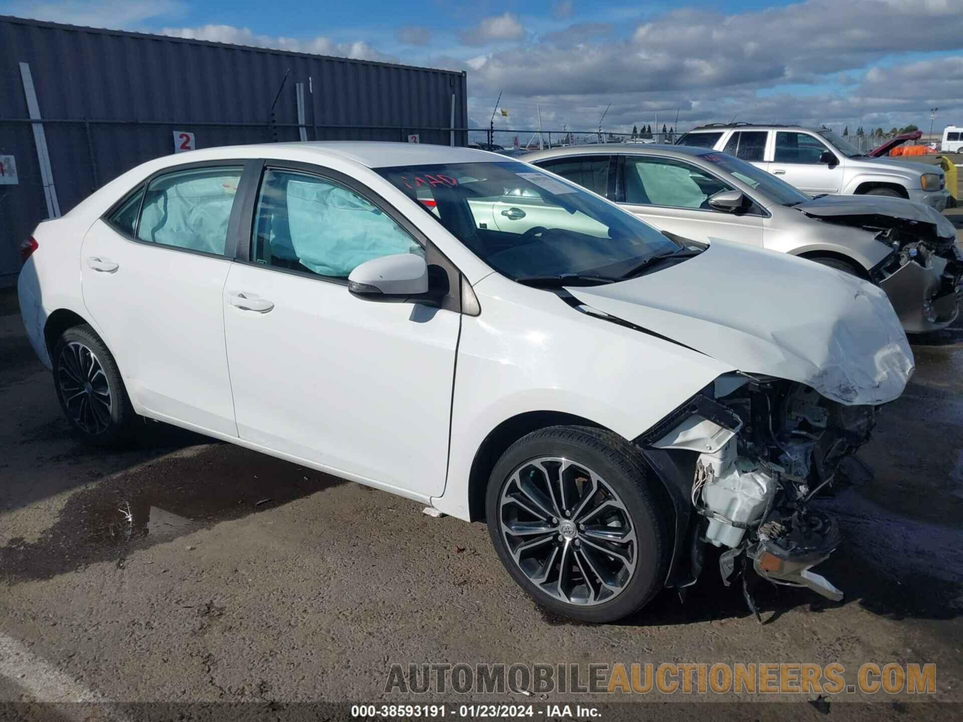 2T1BURHE8FC450995 TOYOTA COROLLA 2015