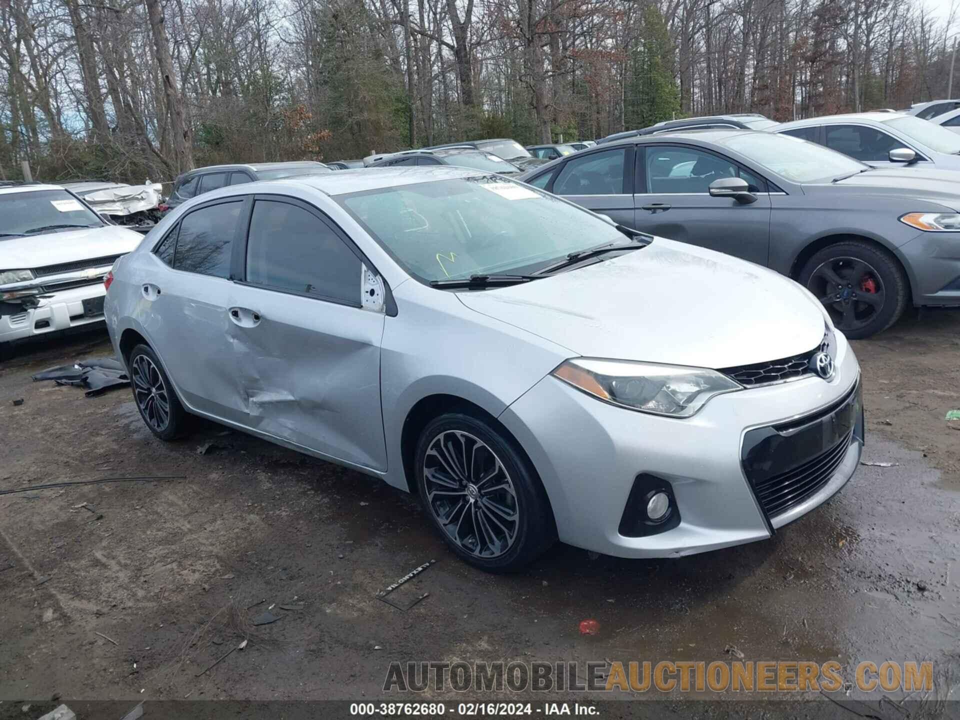 2T1BURHE8FC453699 TOYOTA COROLLA 2015