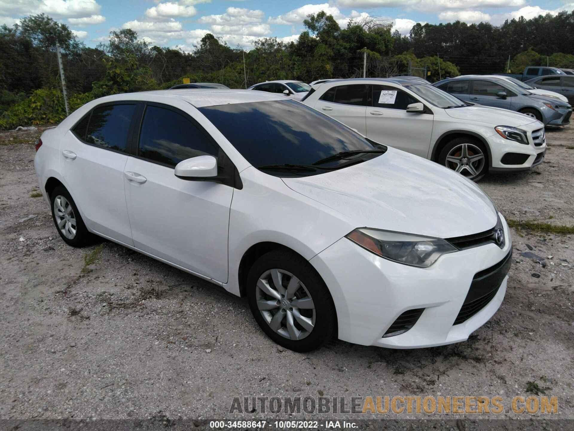 2T1BURHE8FC463455 TOYOTA COROLLA 2015