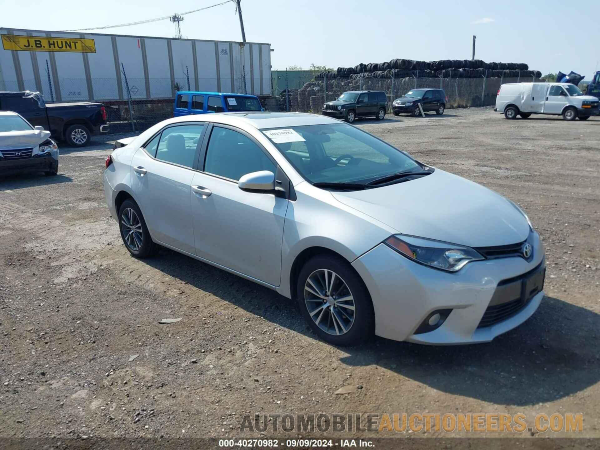 2T1BURHE8GC484873 TOYOTA COROLLA 2016