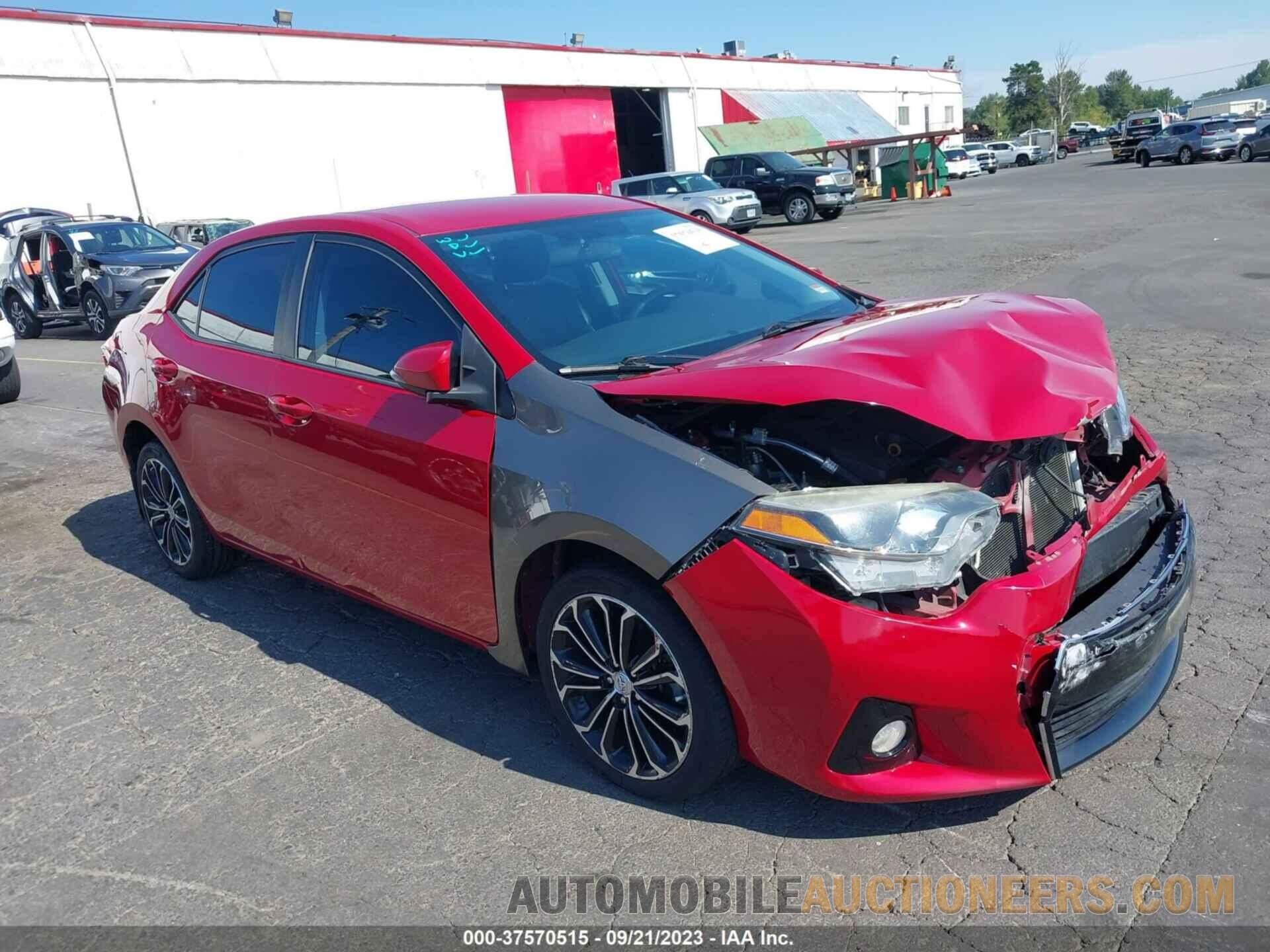 2T1BURHE8GC489233 TOYOTA COROLLA 2016