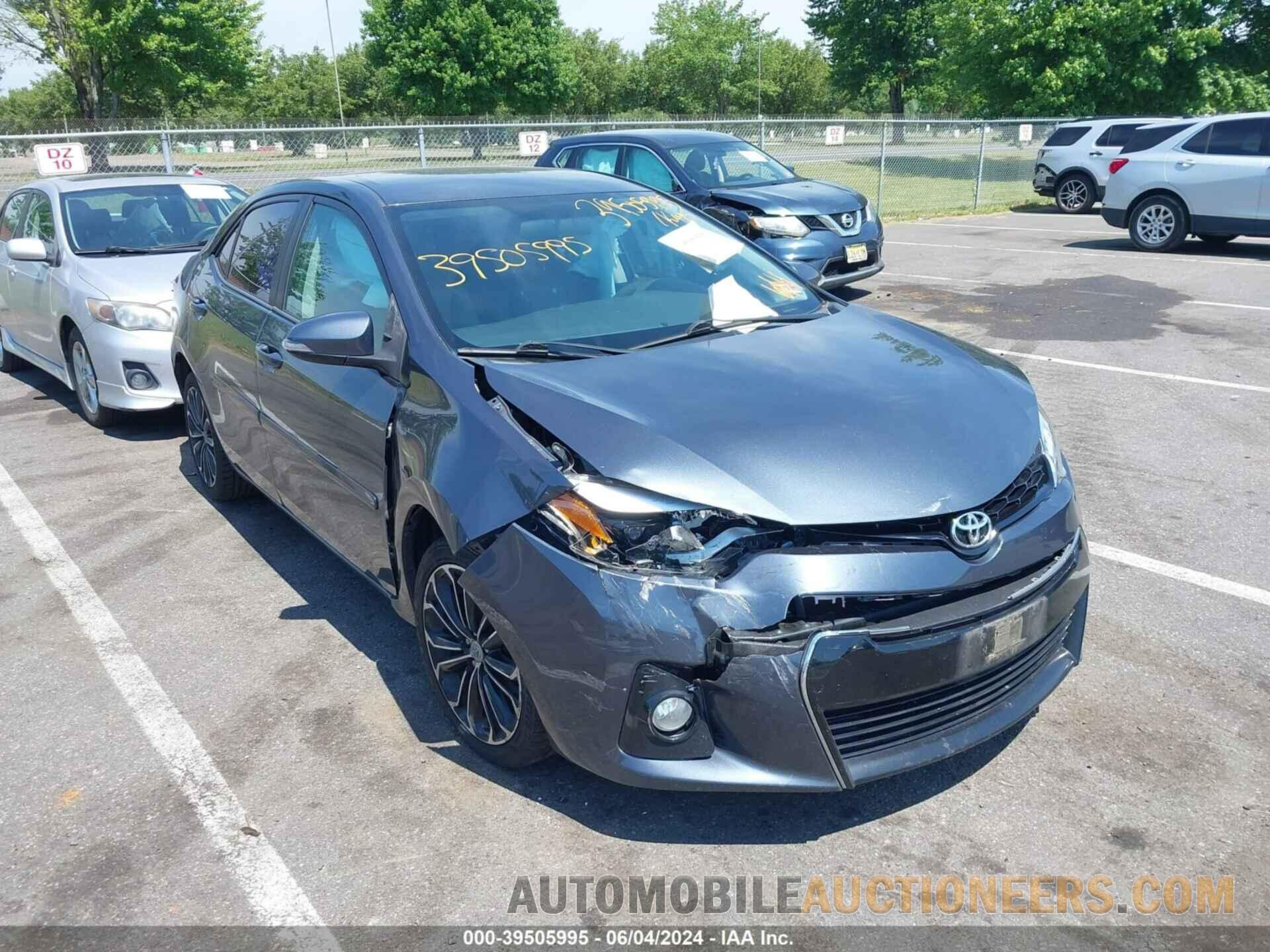 2T1BURHE8GC496487 TOYOTA COROLLA 2016