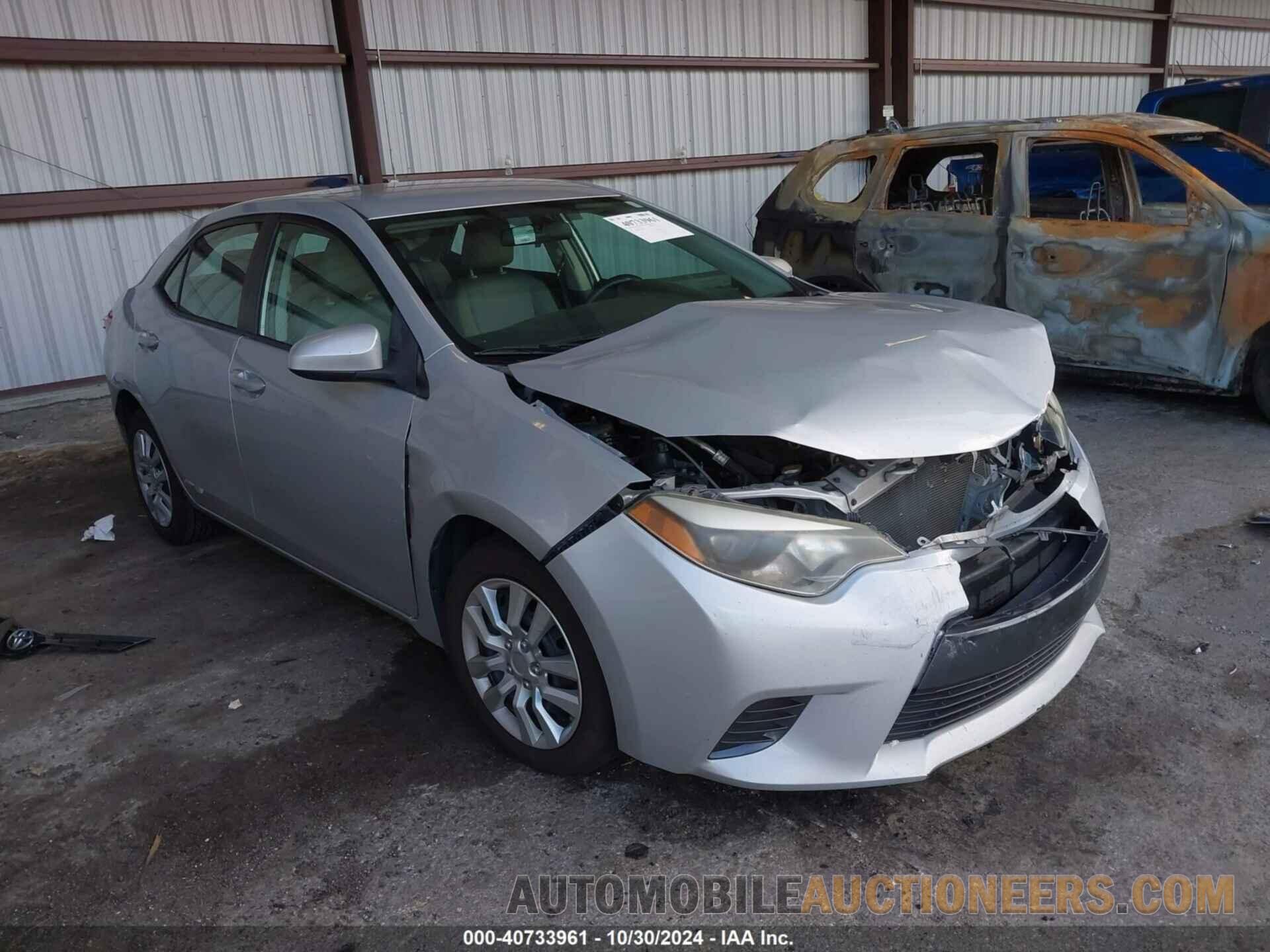 2T1BURHE8GC499874 TOYOTA COROLLA 2016