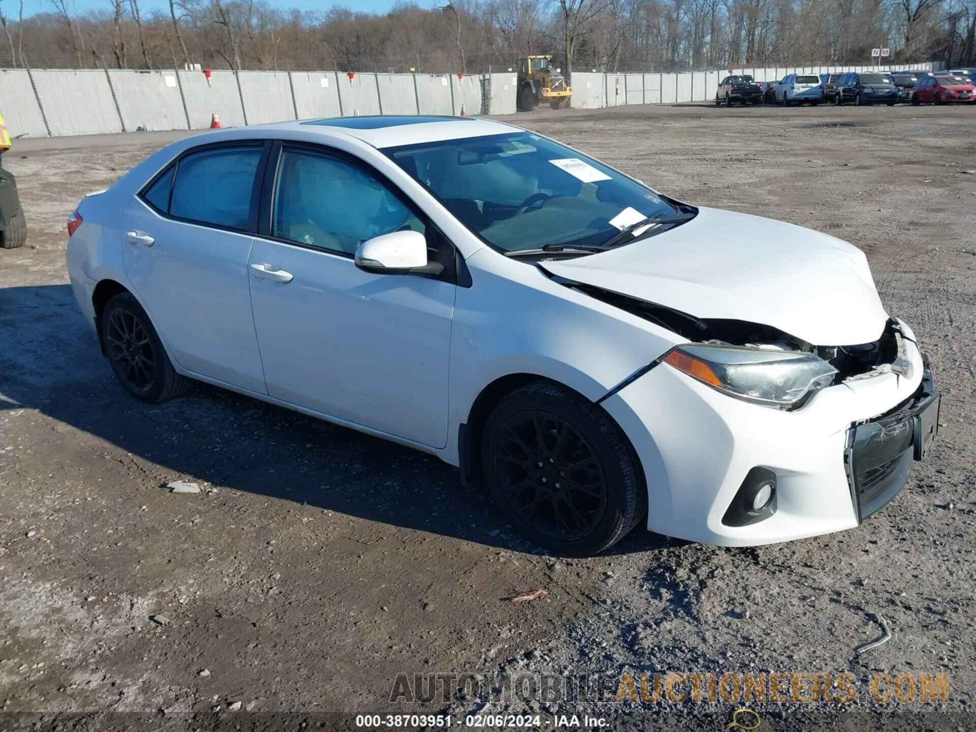 2T1BURHE8GC528547 TOYOTA COROLLA 2016