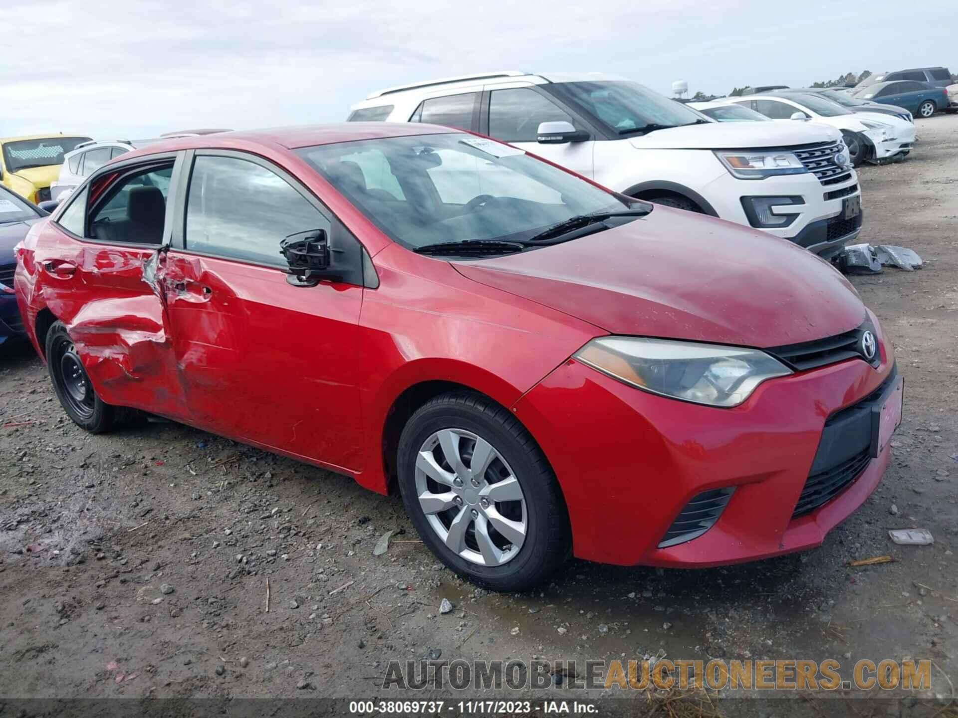 2T1BURHE8GC531321 TOYOTA COROLLA 2016