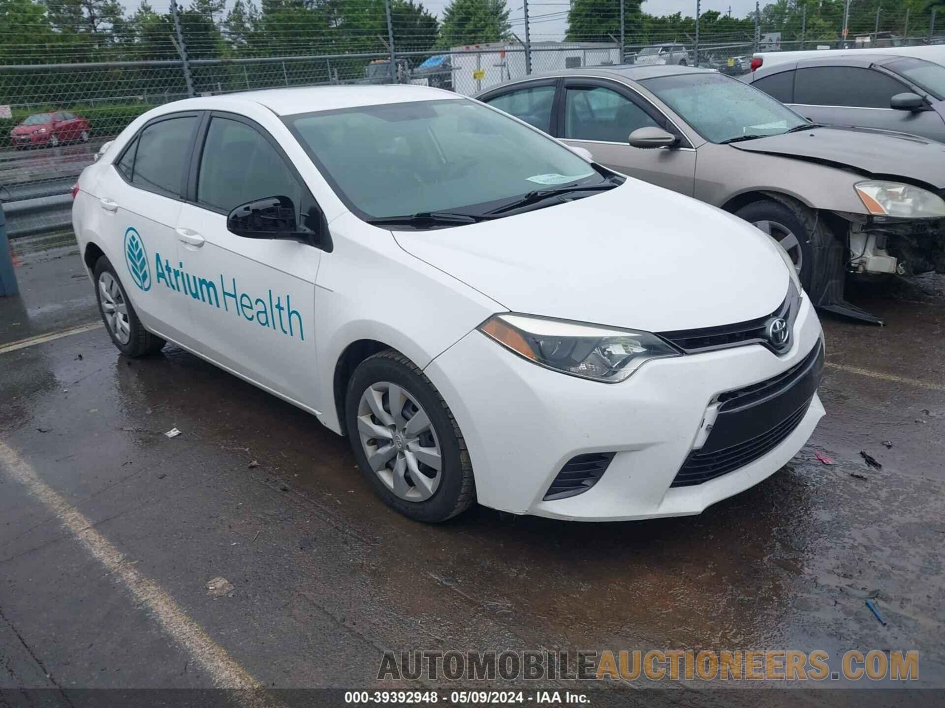 2T1BURHE8GC540889 TOYOTA COROLLA 2016