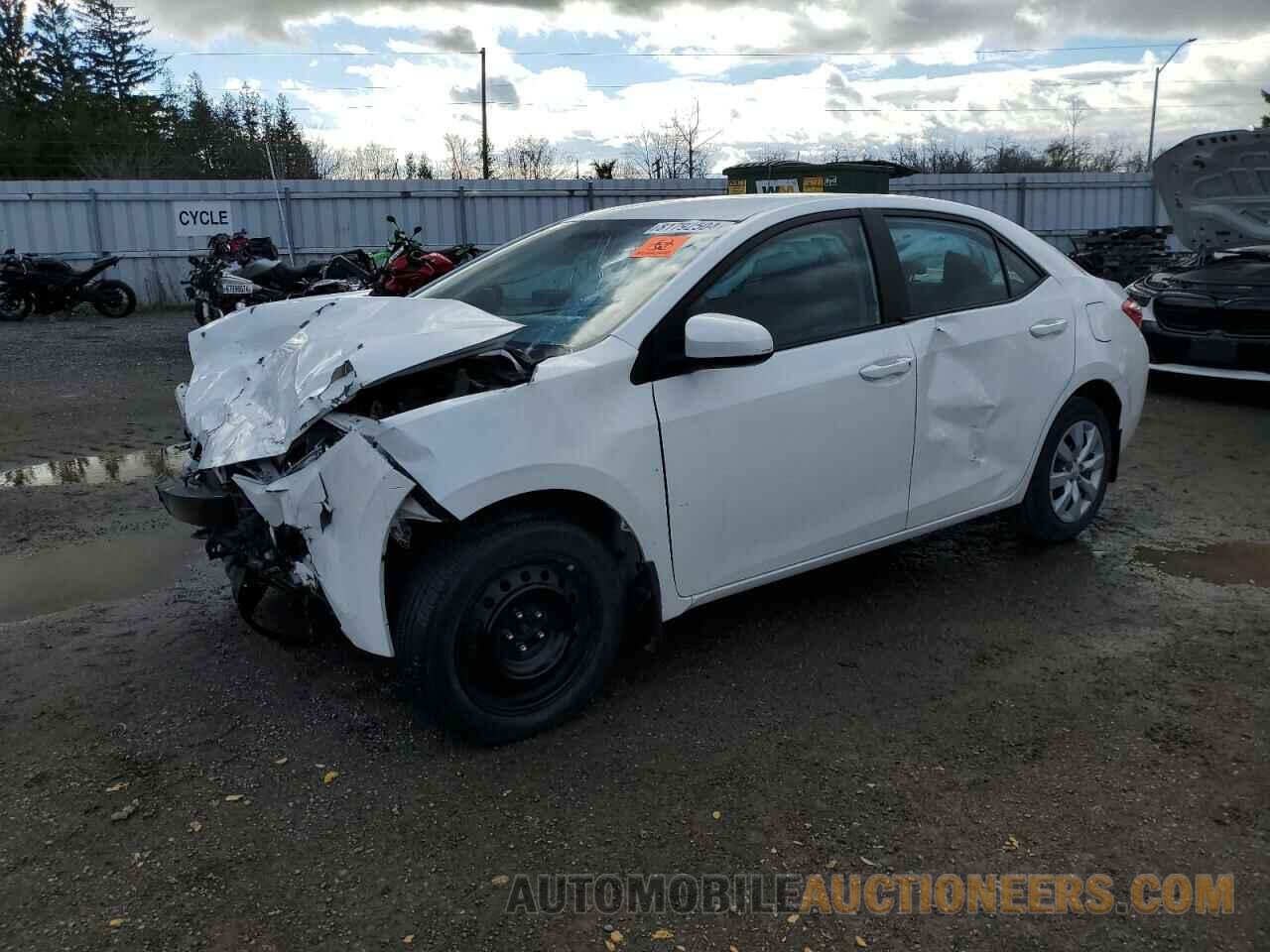 2T1BURHE8GC562391 TOYOTA COROLLA 2016