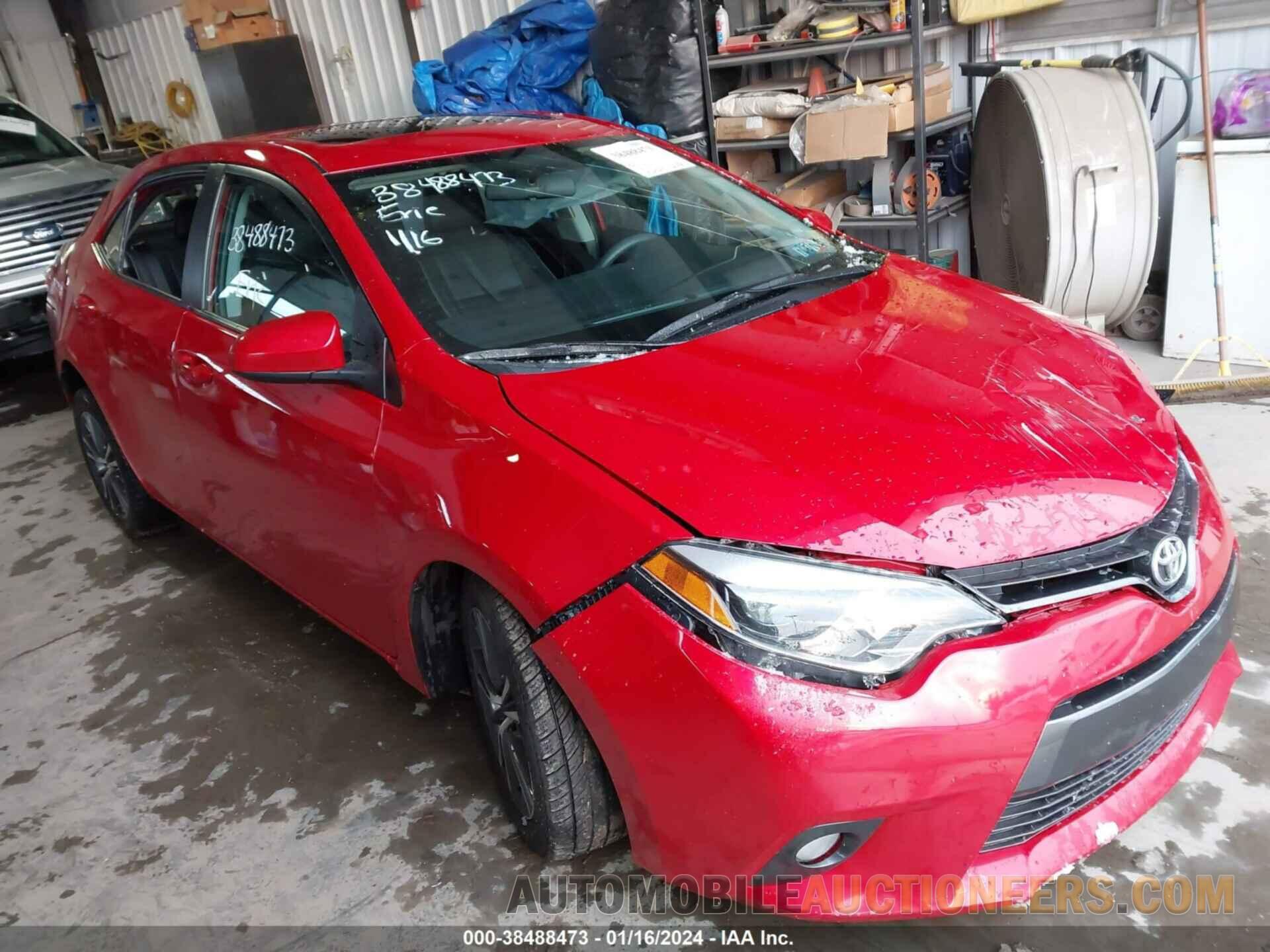 2T1BURHE8GC607099 TOYOTA COROLLA 2016