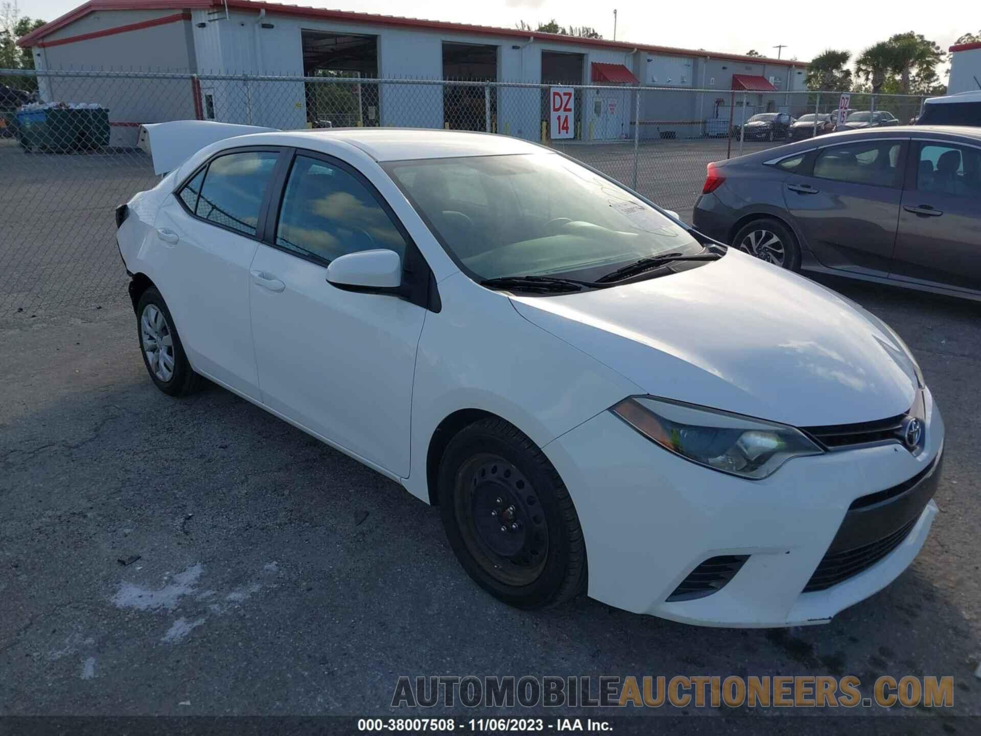 2T1BURHE8GC616305 TOYOTA COROLLA 2016