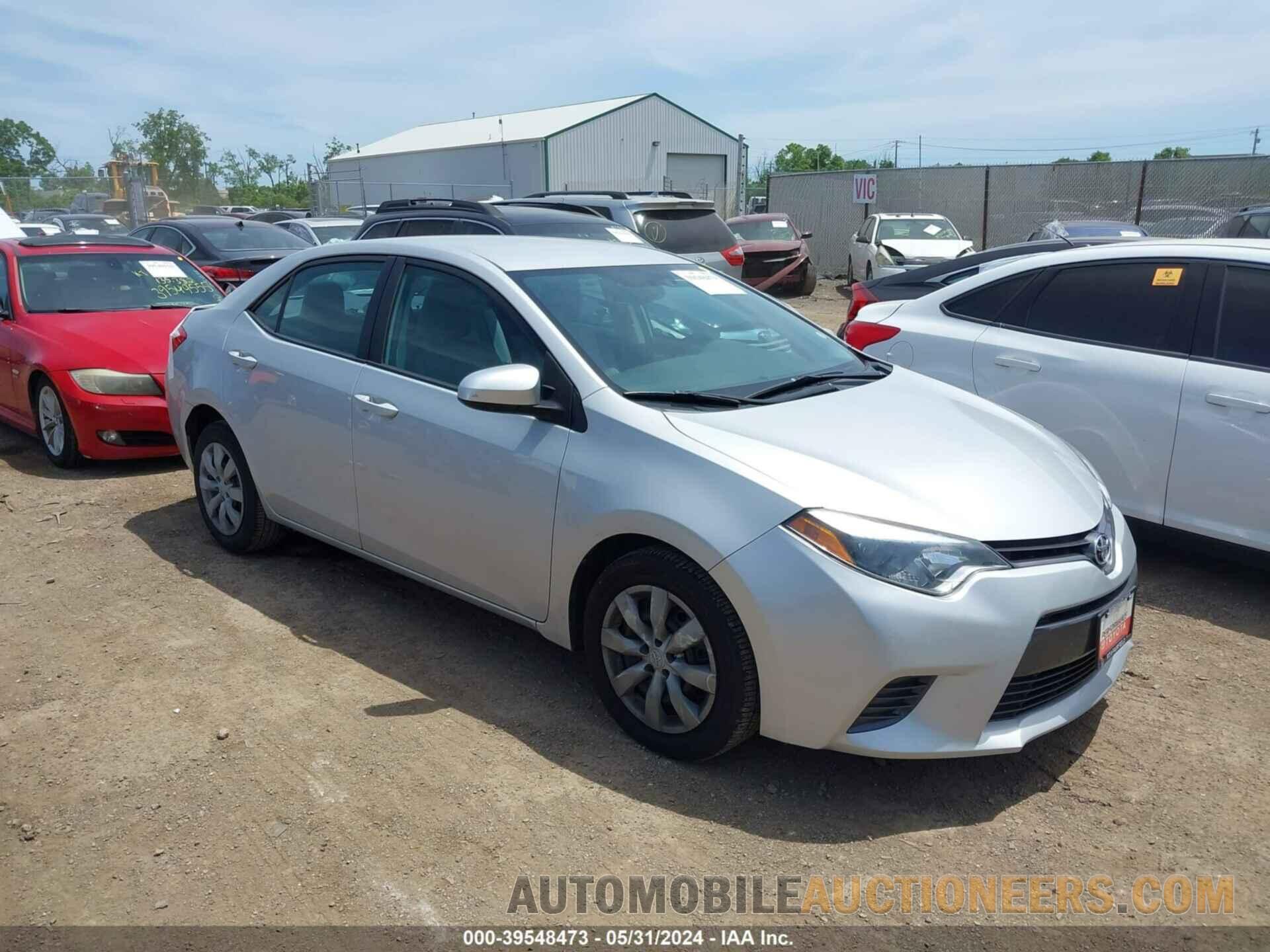 2T1BURHE8GC624436 TOYOTA COROLLA 2016