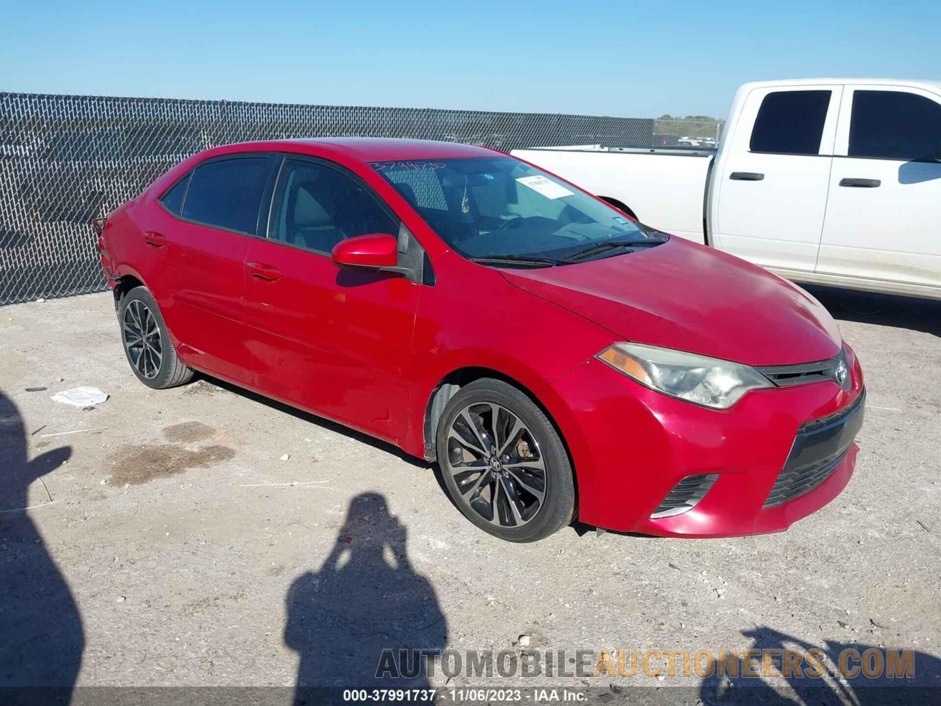 2T1BURHE8GC660837 TOYOTA COROLLA 2016