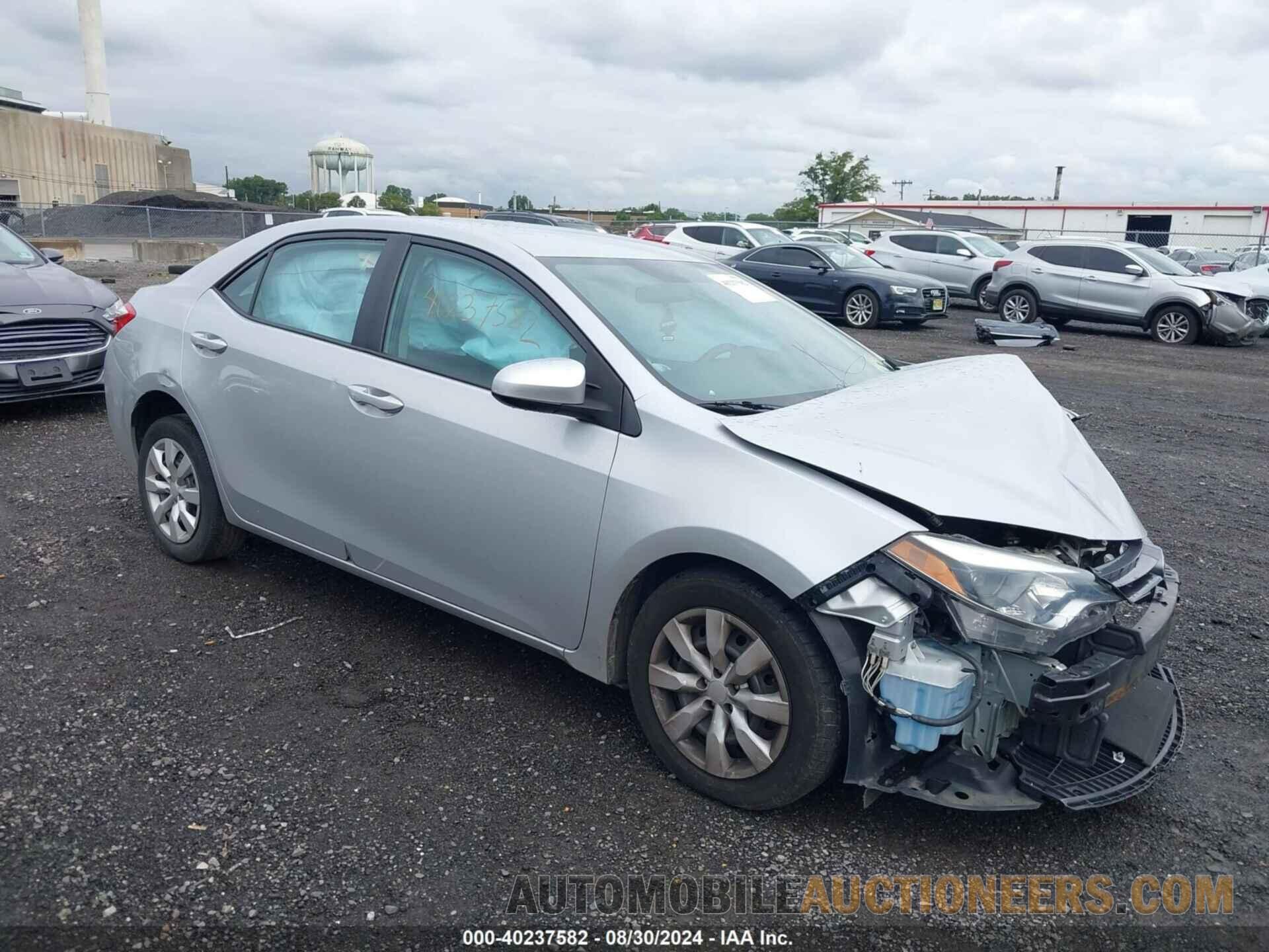 2T1BURHE8GC674110 TOYOTA COROLLA 2016