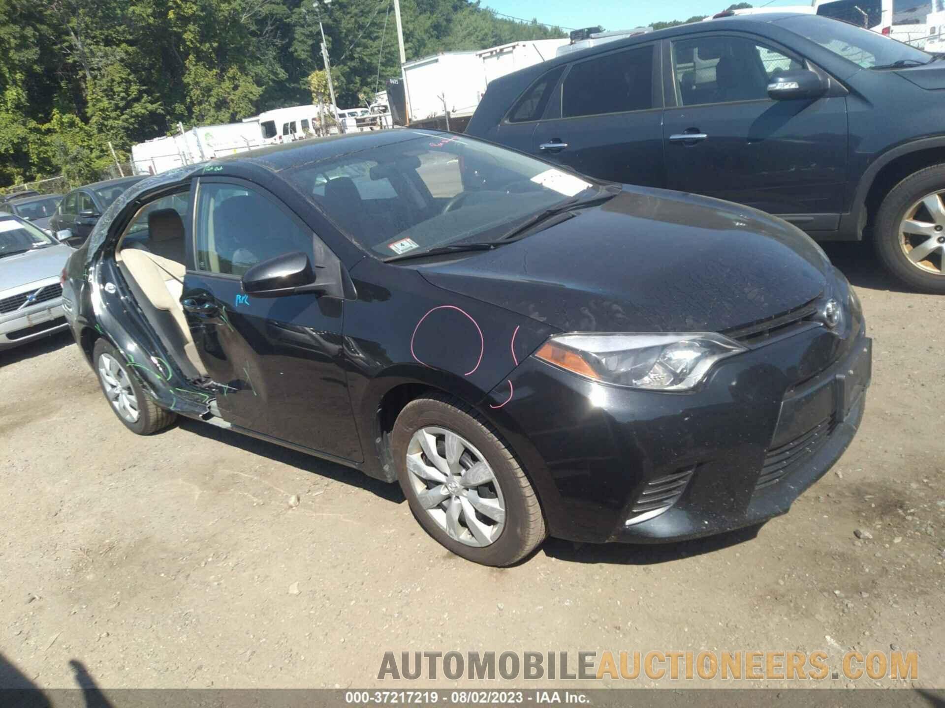 2T1BURHE8GC695488 TOYOTA COROLLA 2016