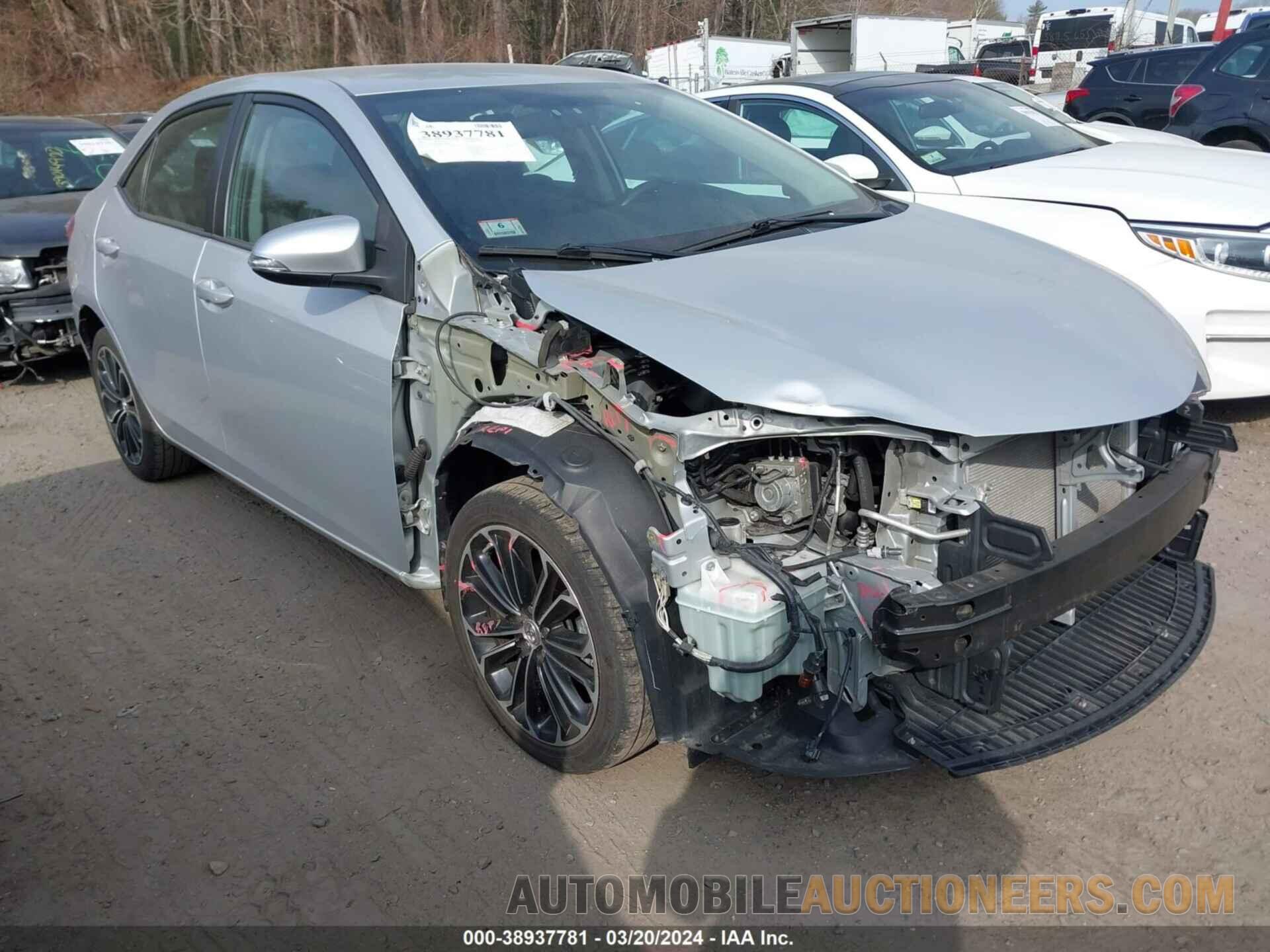 2T1BURHE8GC696236 TOYOTA COROLLA 2016