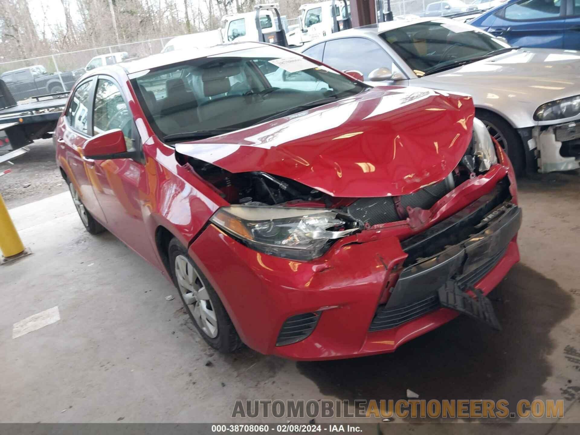 2T1BURHE8GC717425 TOYOTA COROLLA 2016