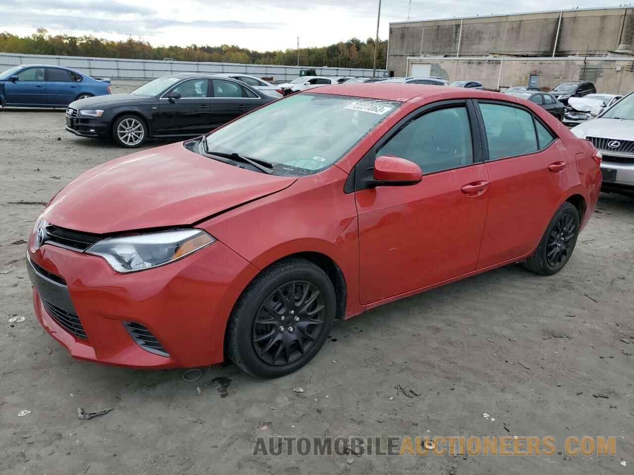 2T1BURHE8GC729378 TOYOTA COROLLA 2016