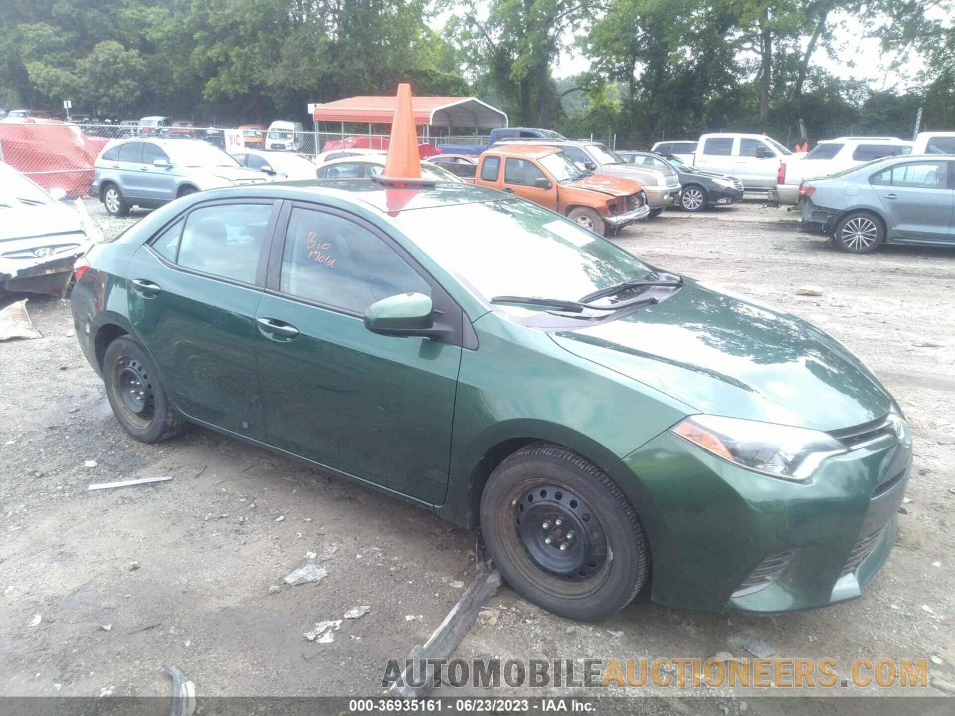 2T1BURHE8GC736203 TOYOTA COROLLA 2016