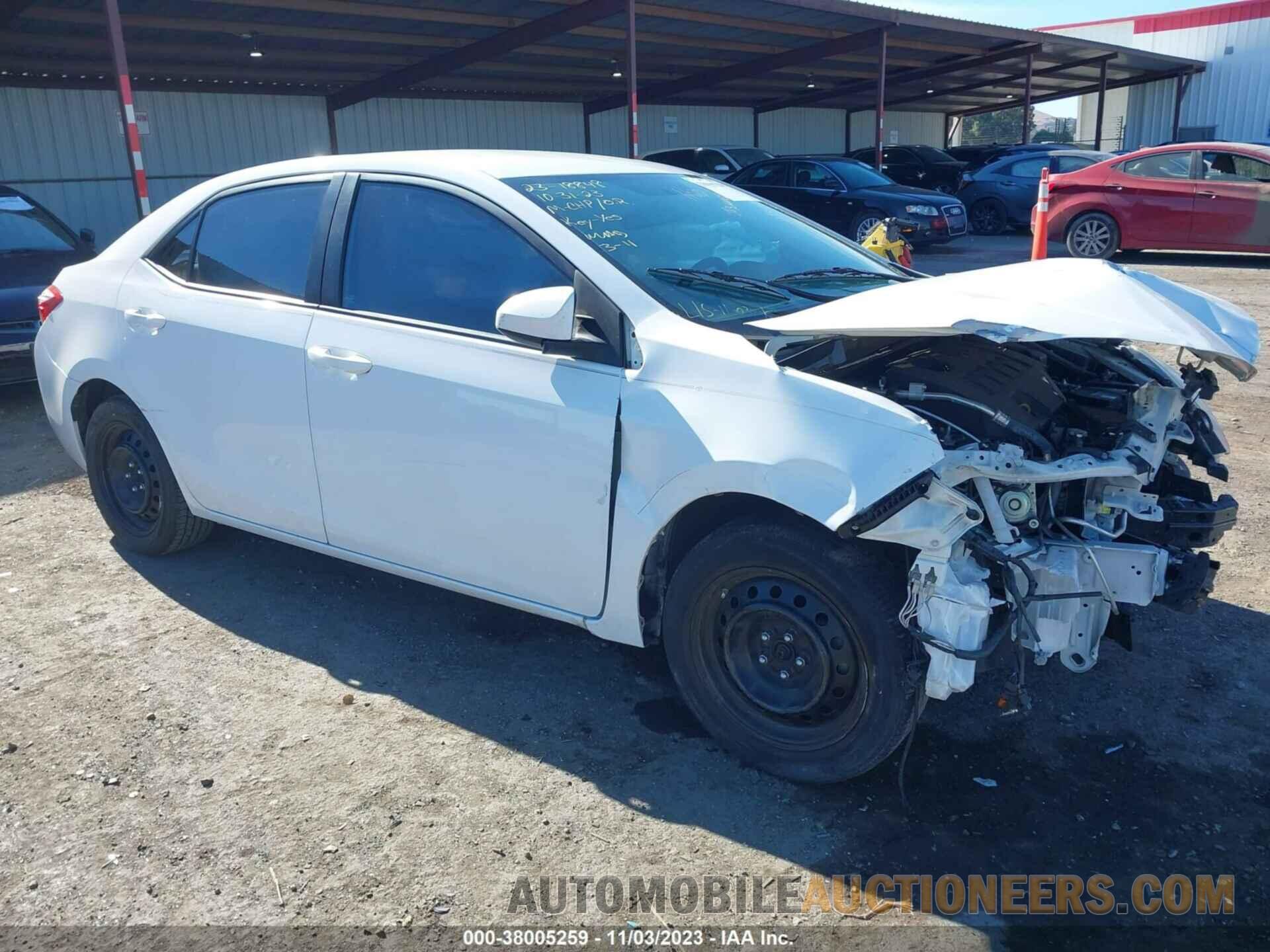 2T1BURHE8GC740655 TOYOTA COROLLA 2016