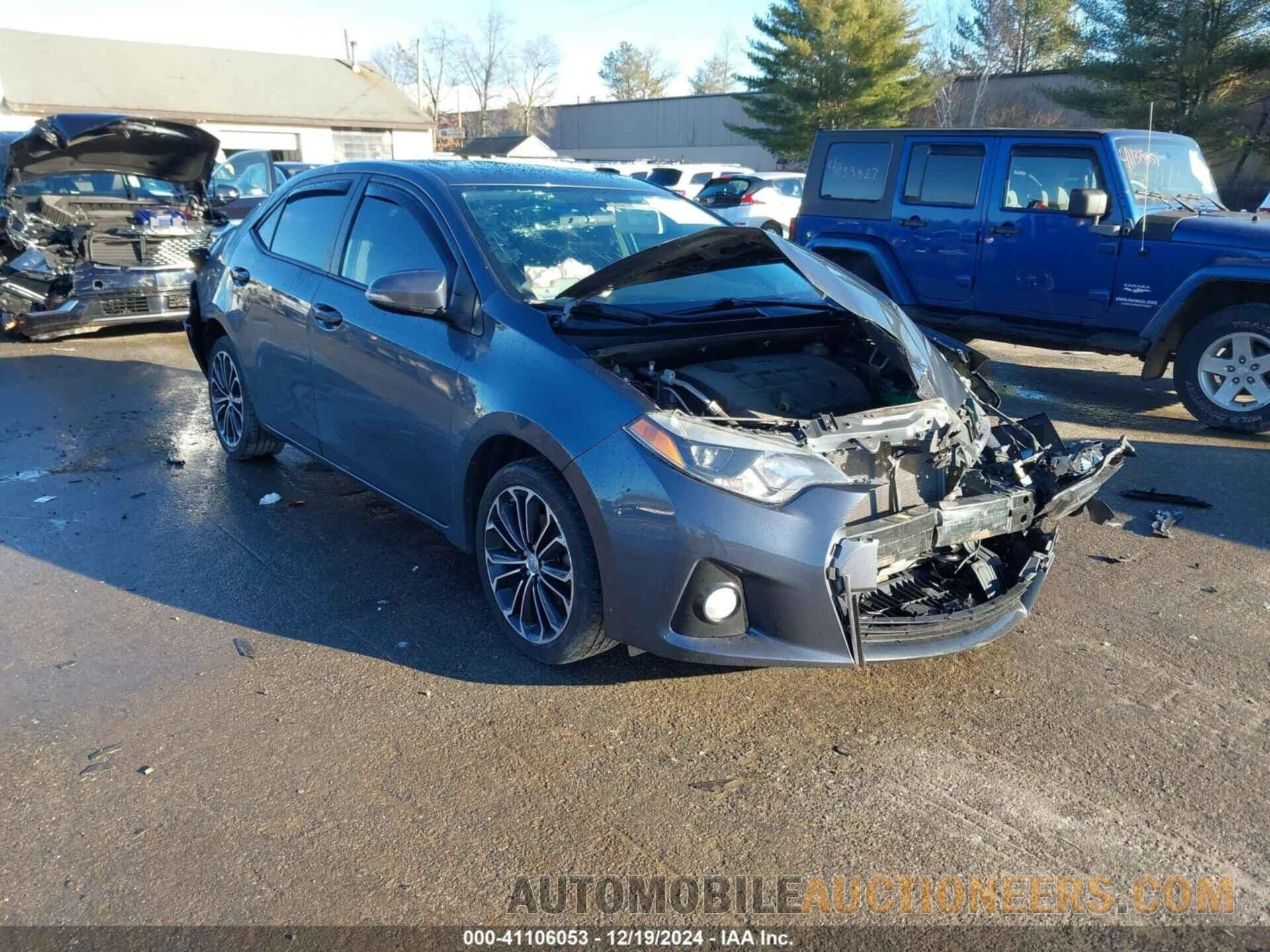 2T1BURHE8GC742535 TOYOTA COROLLA 2016