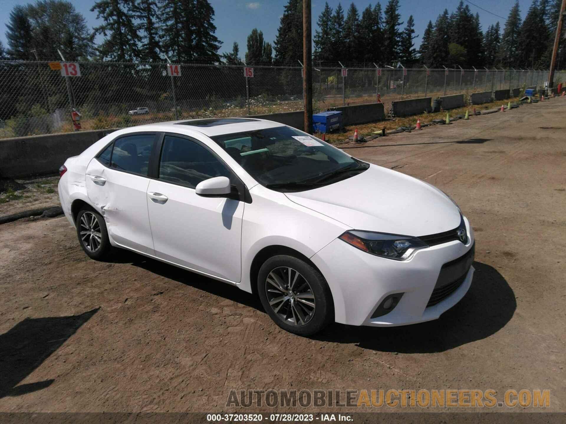 2T1BURHE8GC743717 TOYOTA COROLLA 2016